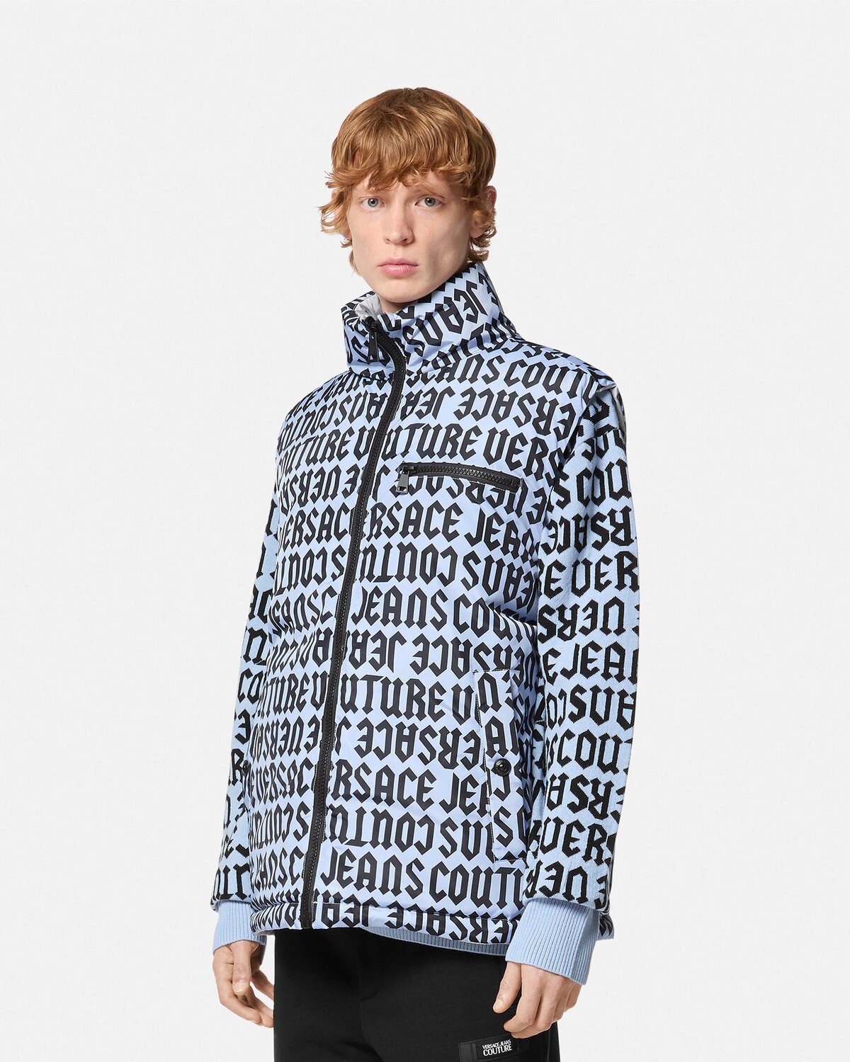 Logomania Reversible Puffer Vest - 6
