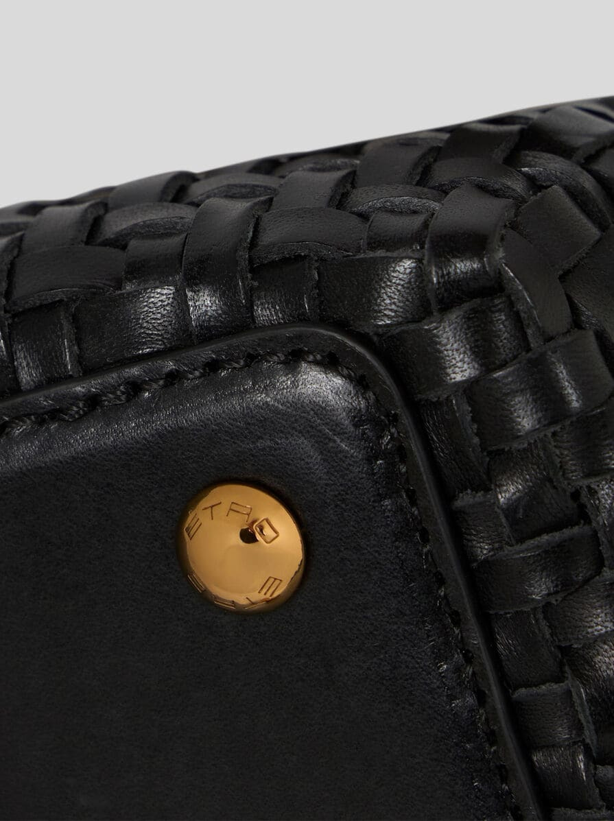 SMALL WOVEN VELA BAG - 7