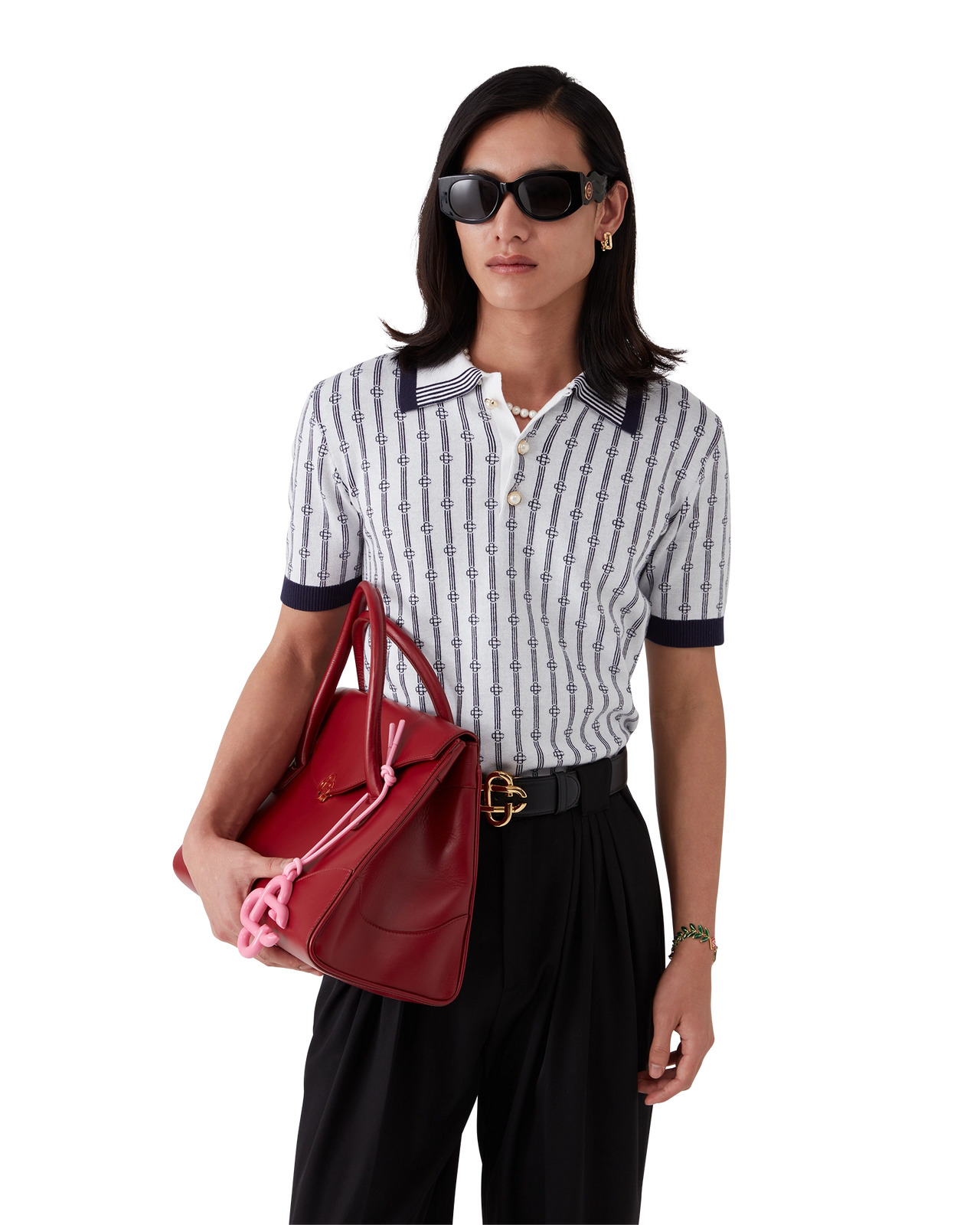 Monogram Polo Shirt | Casablanca Paris - 4