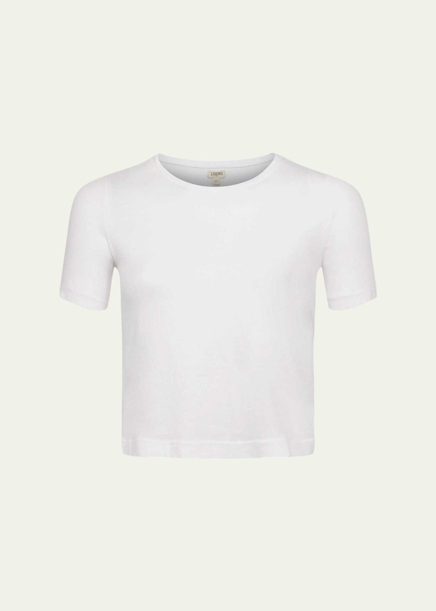Donna Short-Sleeve Cropped Tee - 1