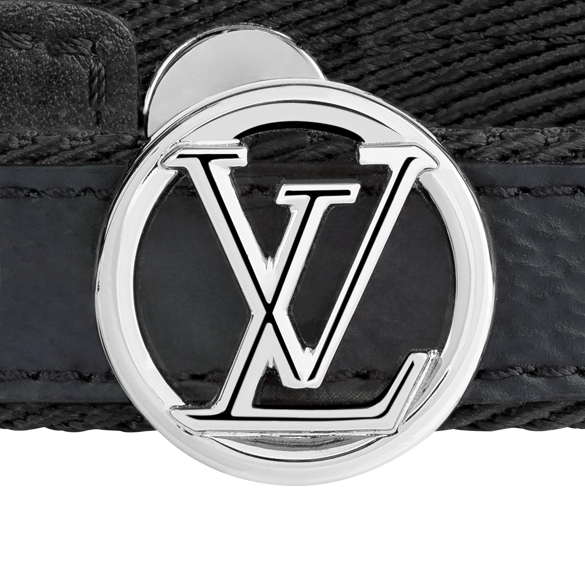 LV Circle Leather Bracelet - 3