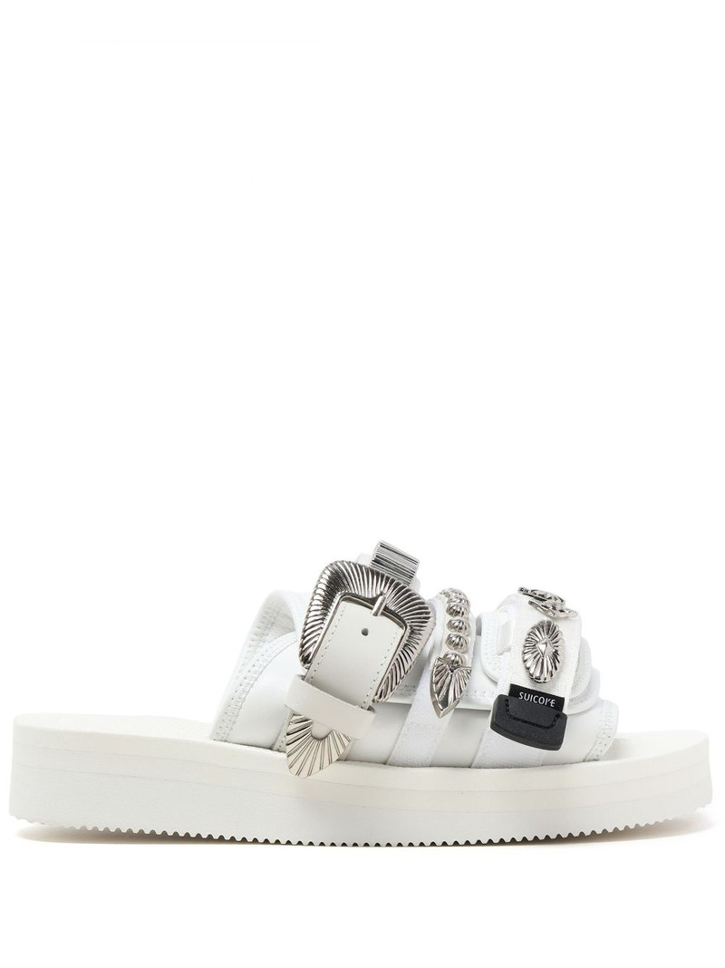 Suicoke x Toga stud-embellished sandals outlook