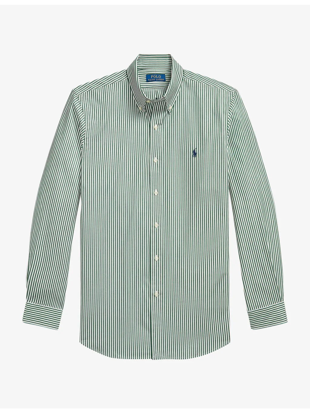 Stripe Custom-Fit Cotton Shirt - 1
