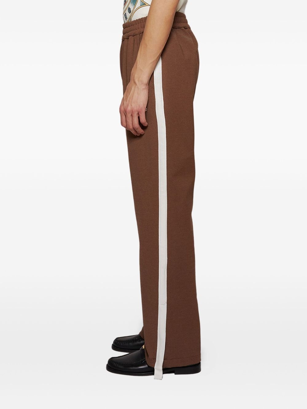 Hampton side-striped track pants - 4