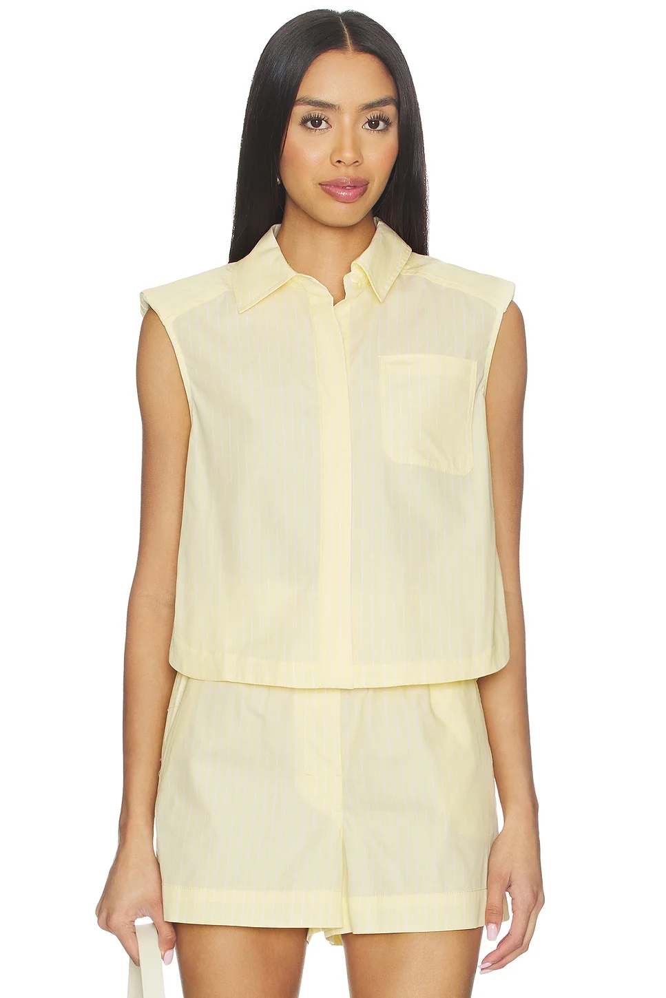 Winslow Short Sleeve Cropped Shirt - 1