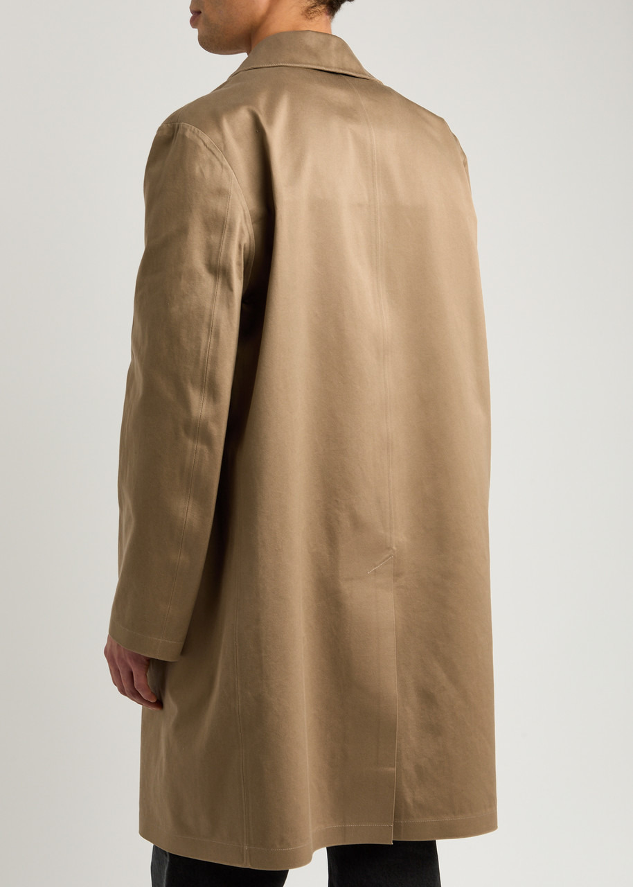 Saint Laurent Layered Cotton Coat - 3