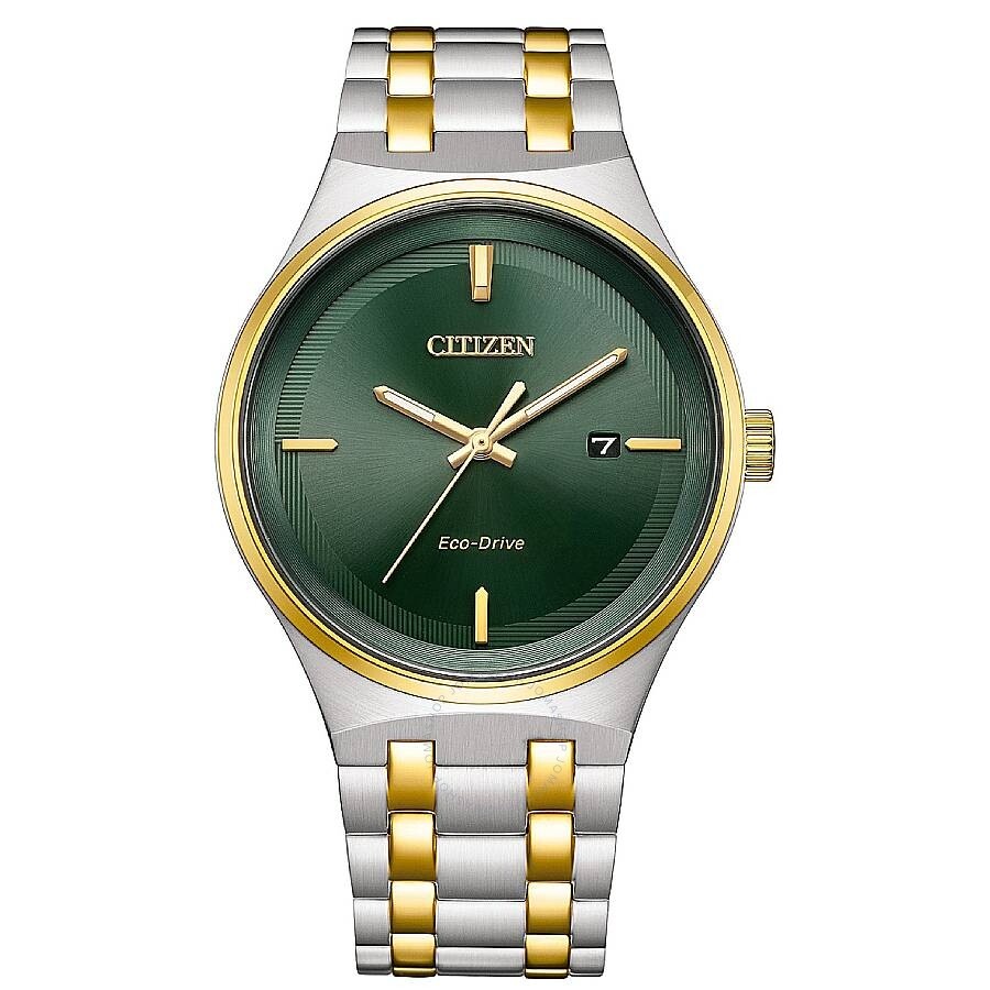 Citizen - Citizen Eco-Drive Green Dial Men's Watch BM7654-57X - 1