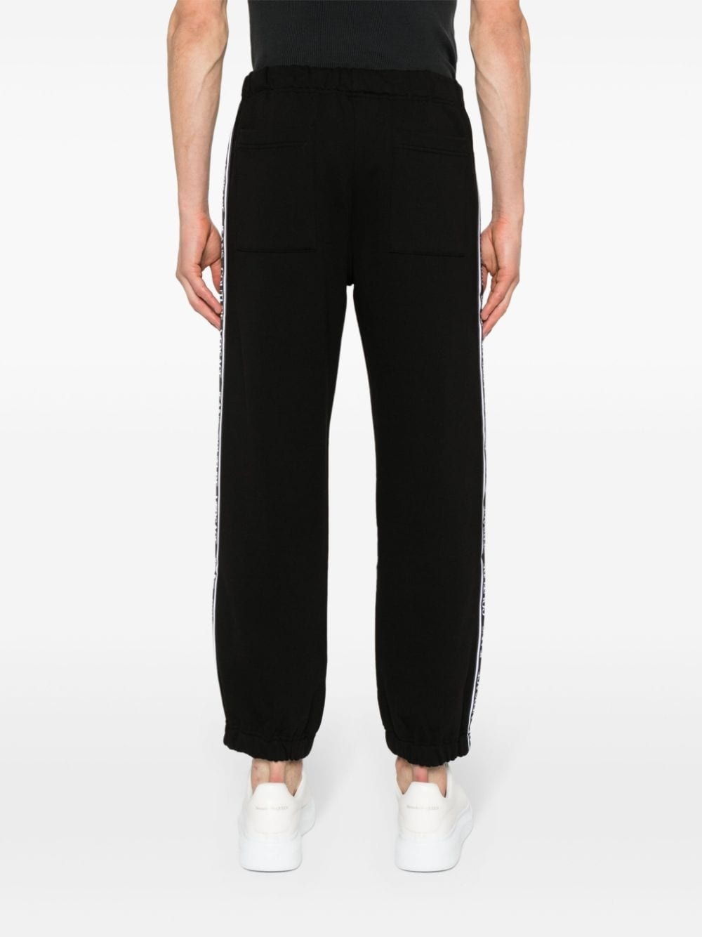 logo-stripe track pants - 4