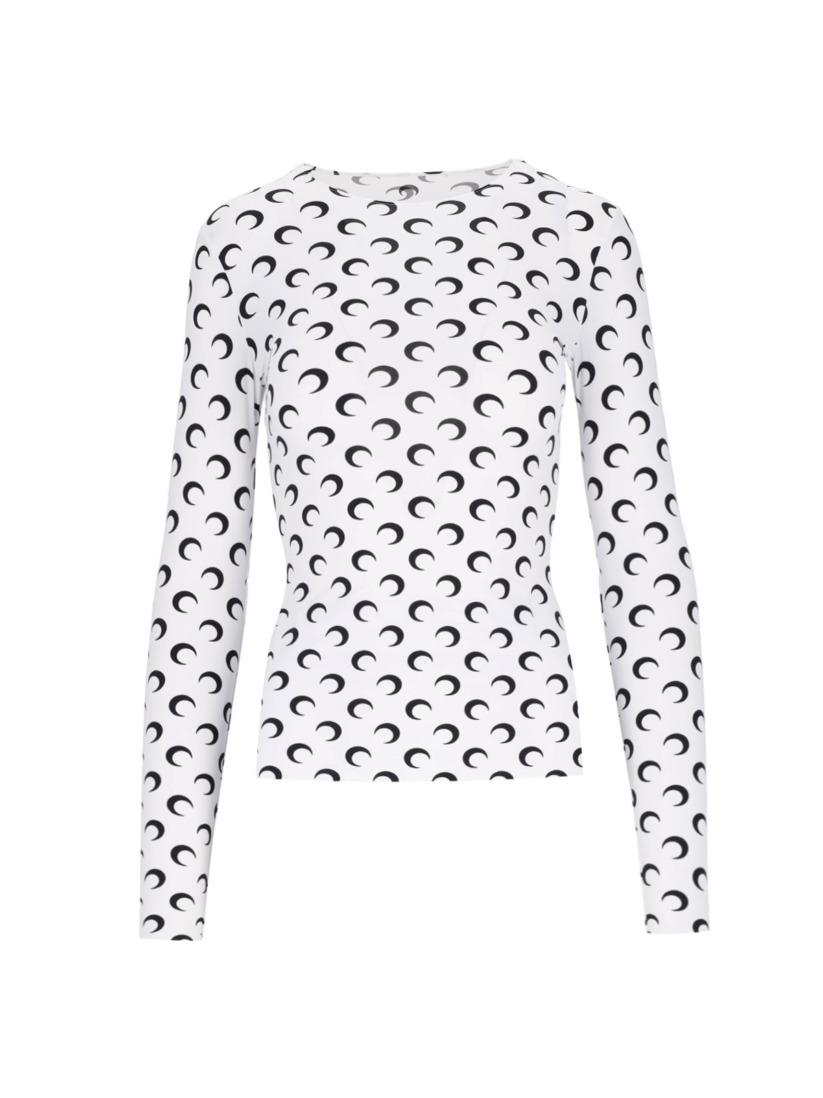 'MOON' ROUND NECKLINE TOP - 1