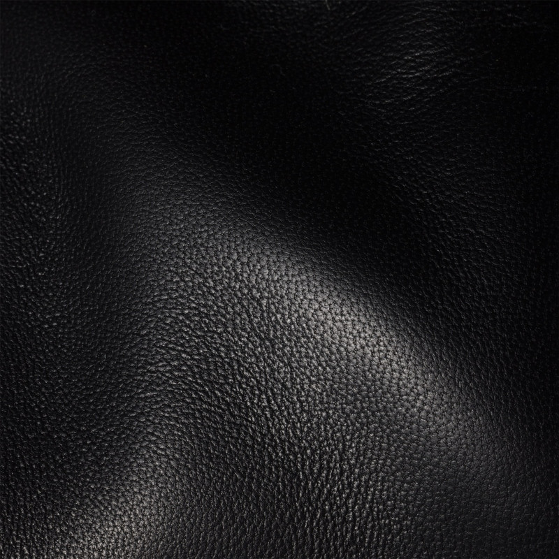 Nappa leather hobo bag with logo 5