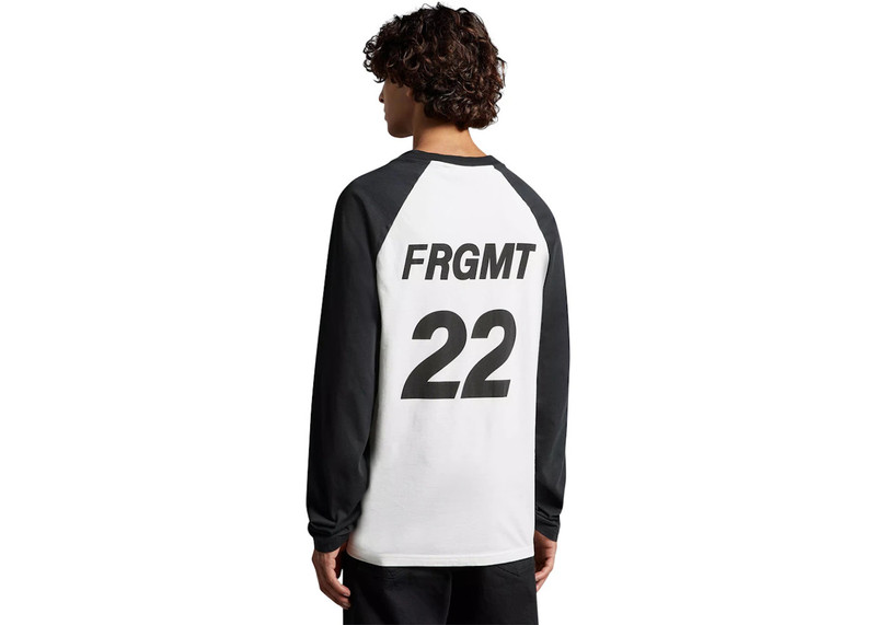 Moncler Moncler Hiroshi Fujiwara x Fragment Logo Long Sleeve T-Shirt Black outlook