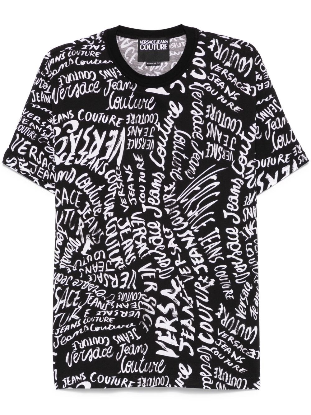 Cotton T-shirt with print - 1
