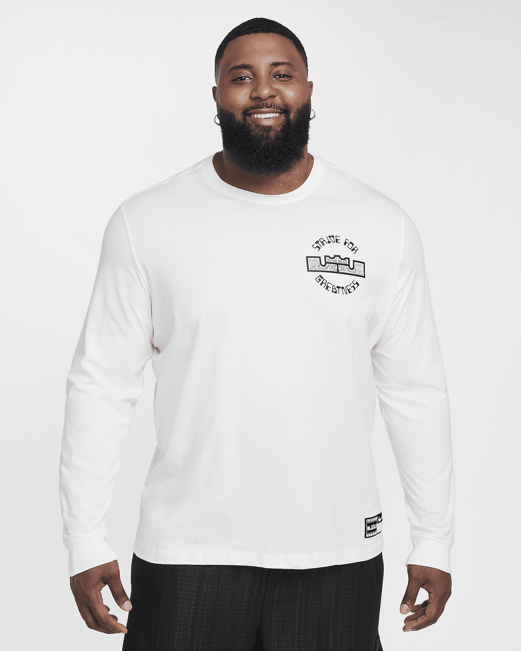 LeBron Men's Max90 Long-Sleeve Basketball T-Shirt - 8