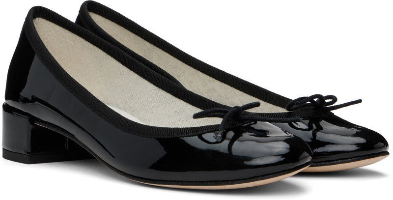 Black Camille Heels 4