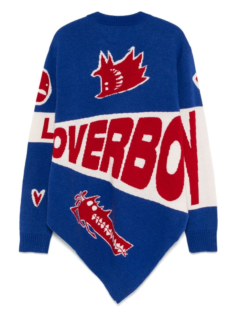 CHARLES JEFFREY LOVERBOY Topsy Turvy Loverboy Lojo jumper outlook