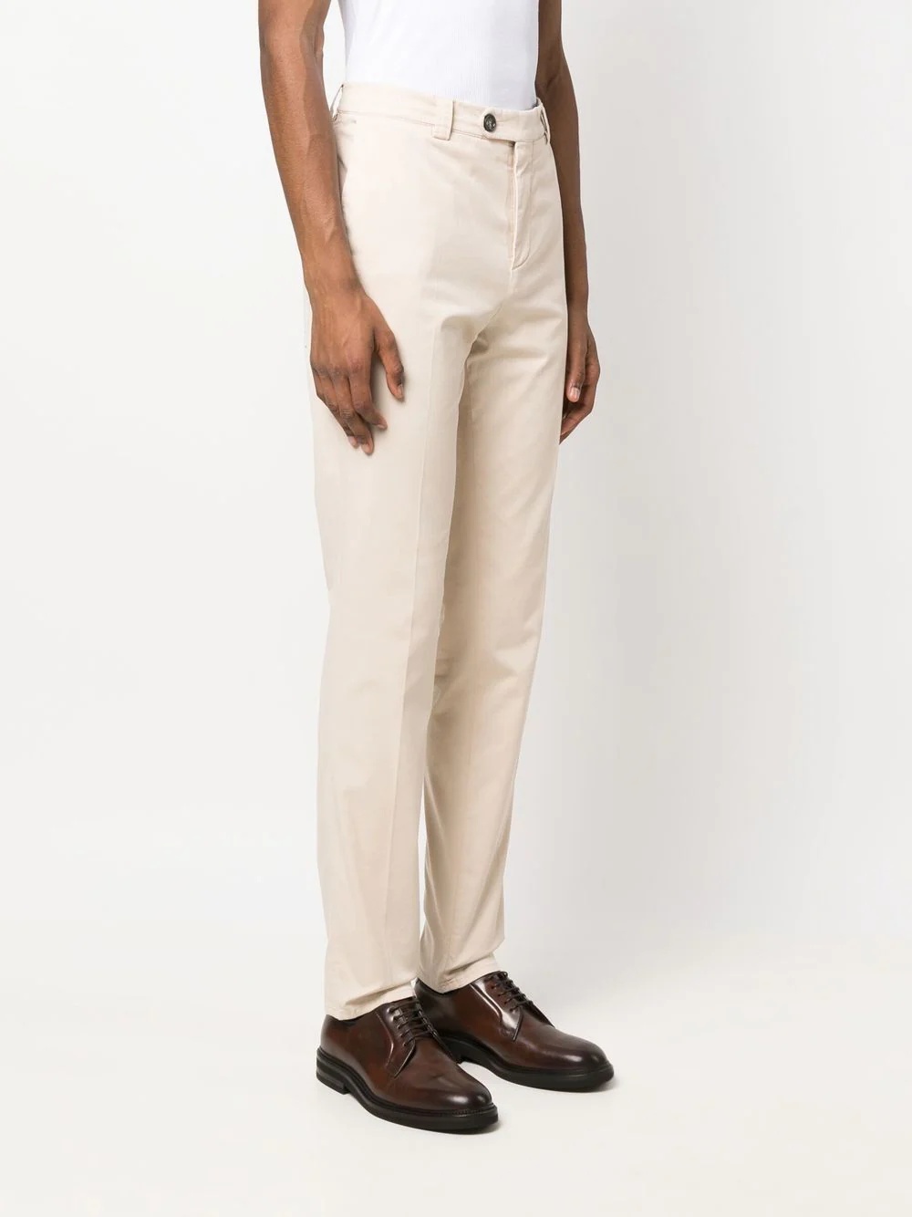 mid-rise tailored chinos - 3