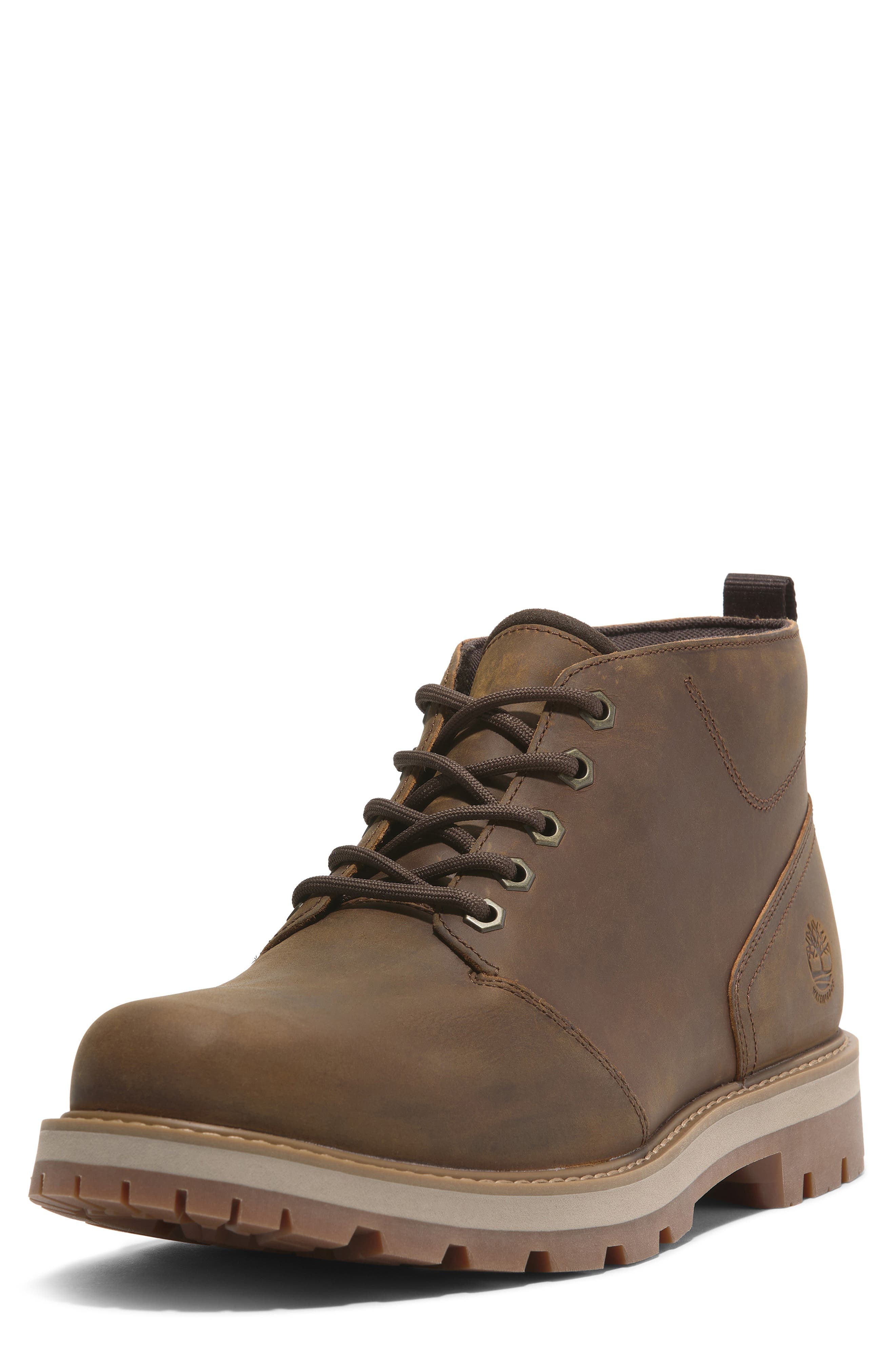 Timberland Britton Road Waterproof Boot in Rust Grain at Nordstrom - 8