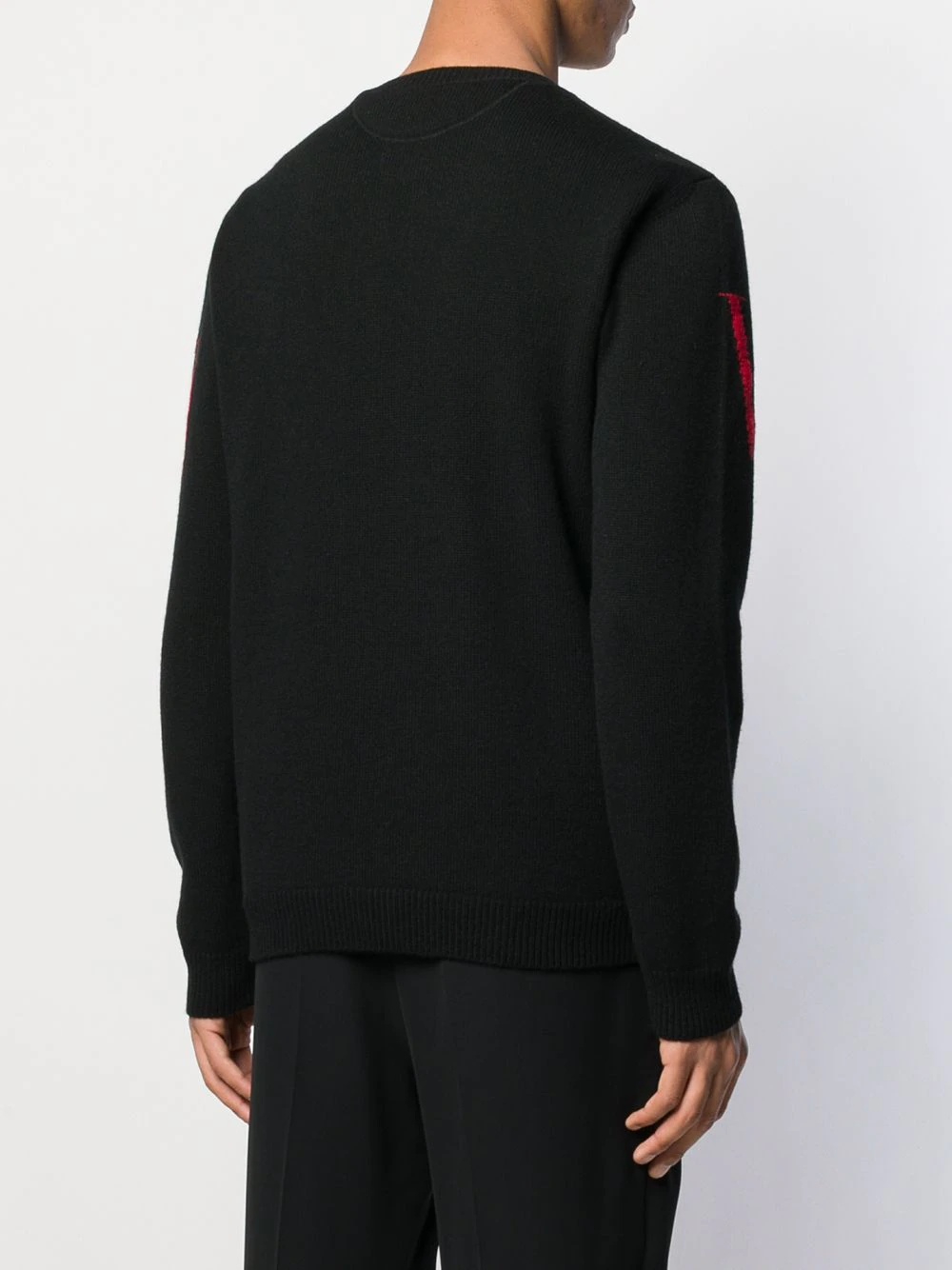 jacquard logo sweater - 4