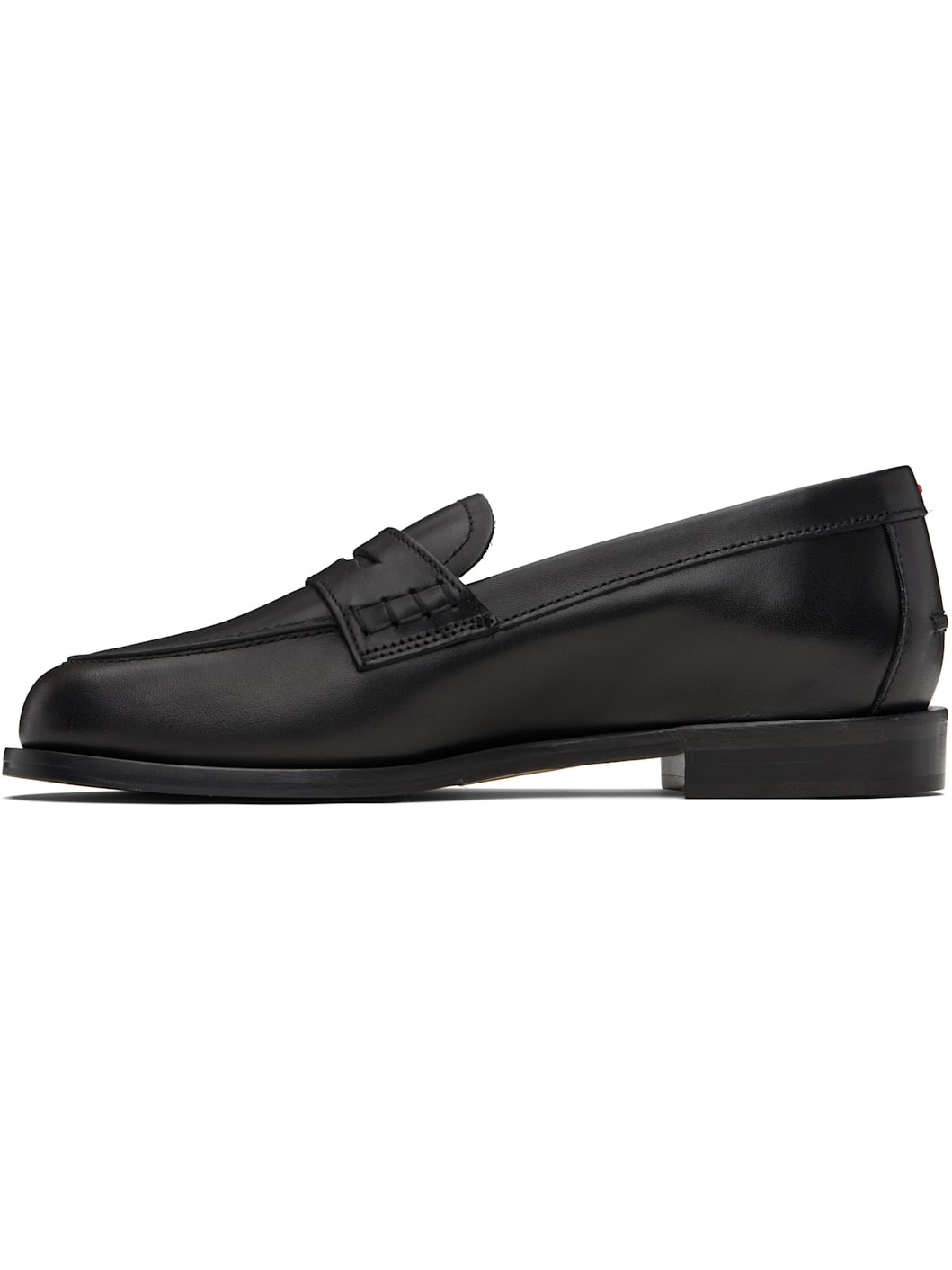 Black Oscar Leather Loafers - 3