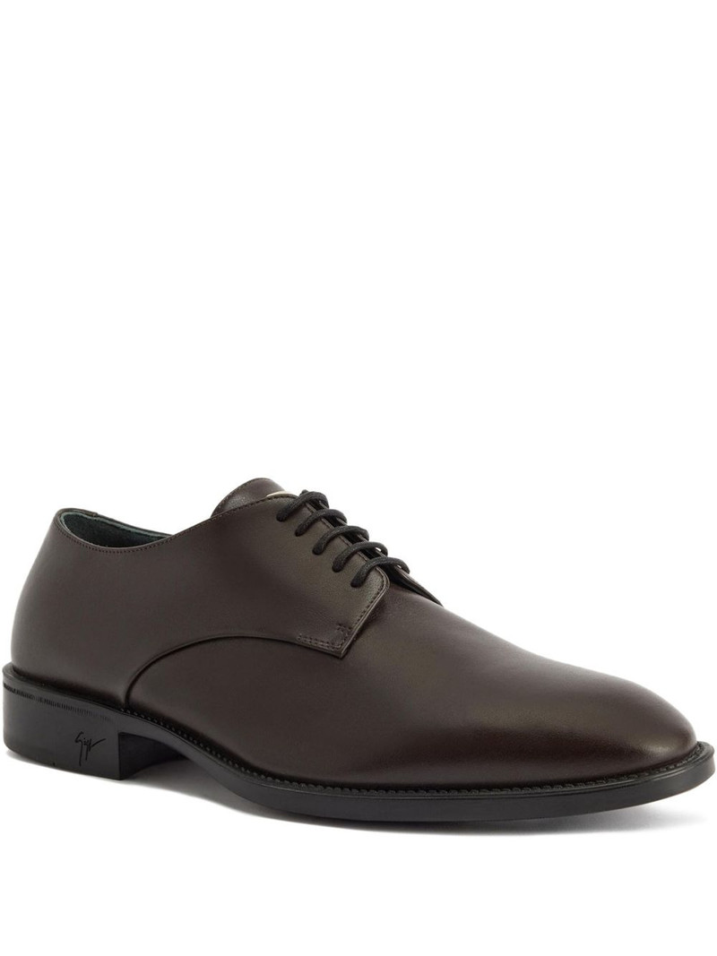 leather lace-up shoes 1