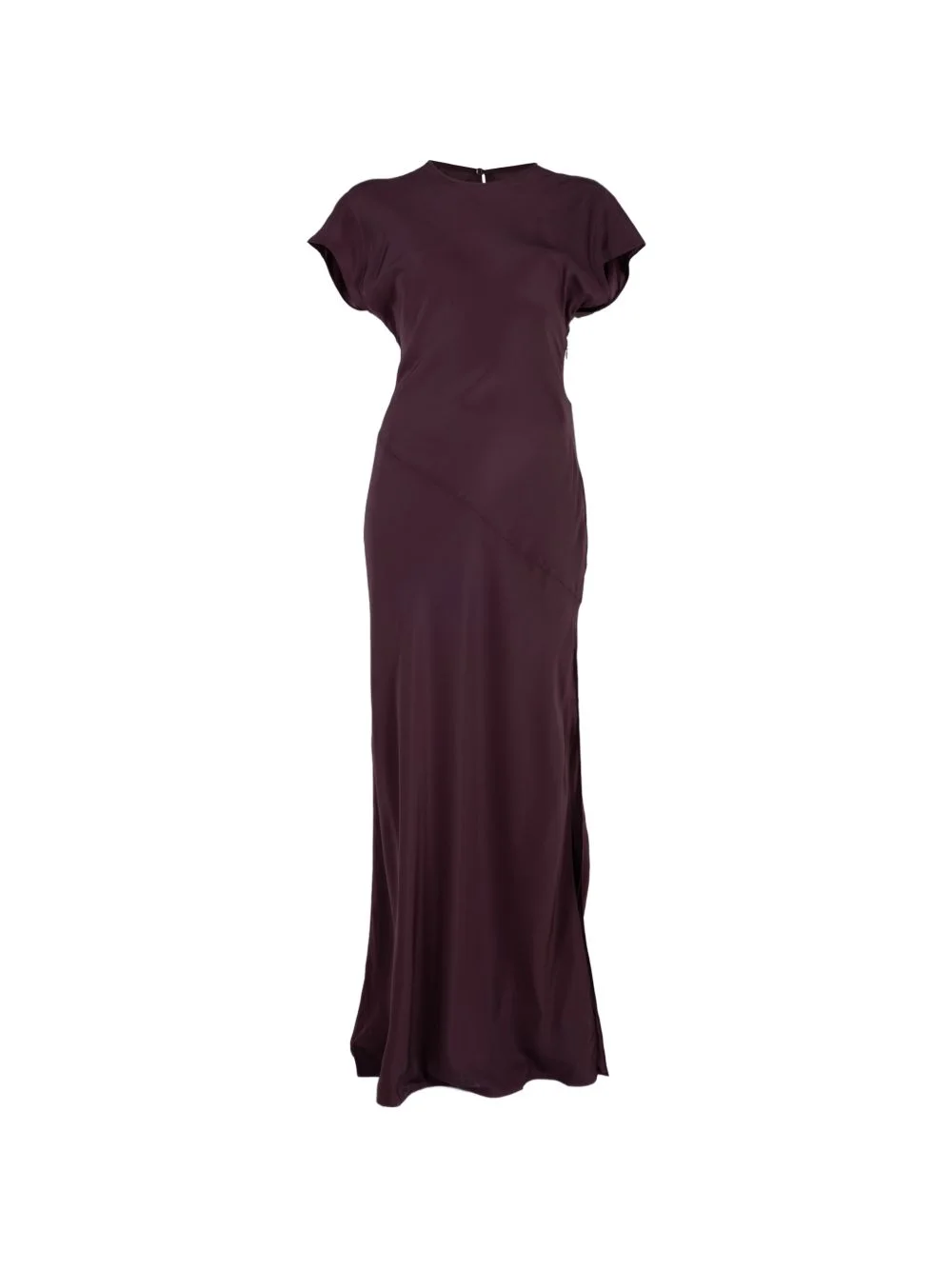 Noria cap-sleeve maxi dress - 1