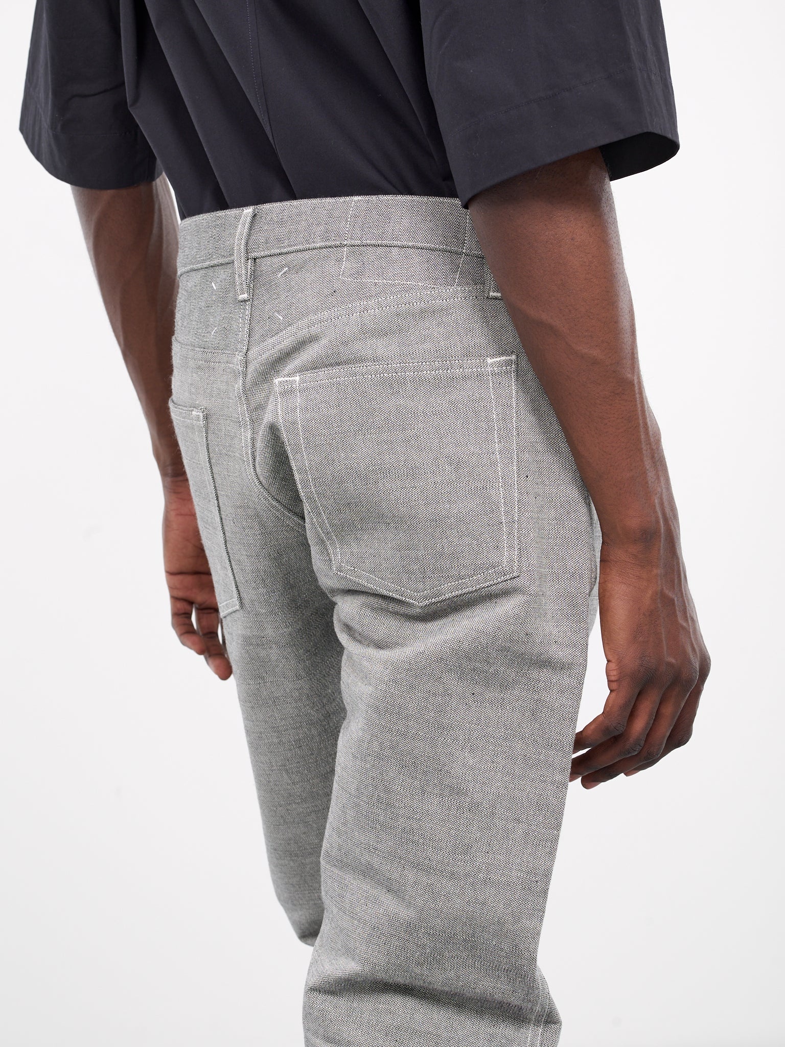 Mélange Five Pocket Trousers - 5