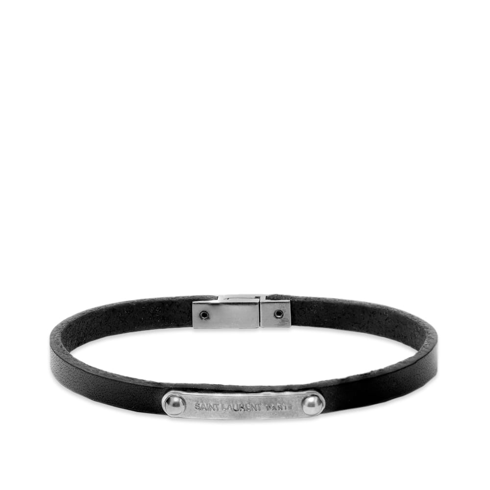 Saint Laurent Logo Tag Bracelet - 1