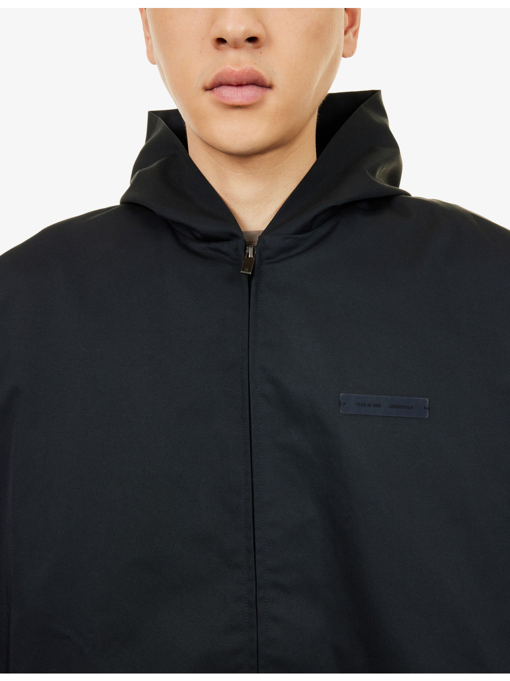 Logo-Patch Relaxed-Fit Cotton Blend Hoody - 5