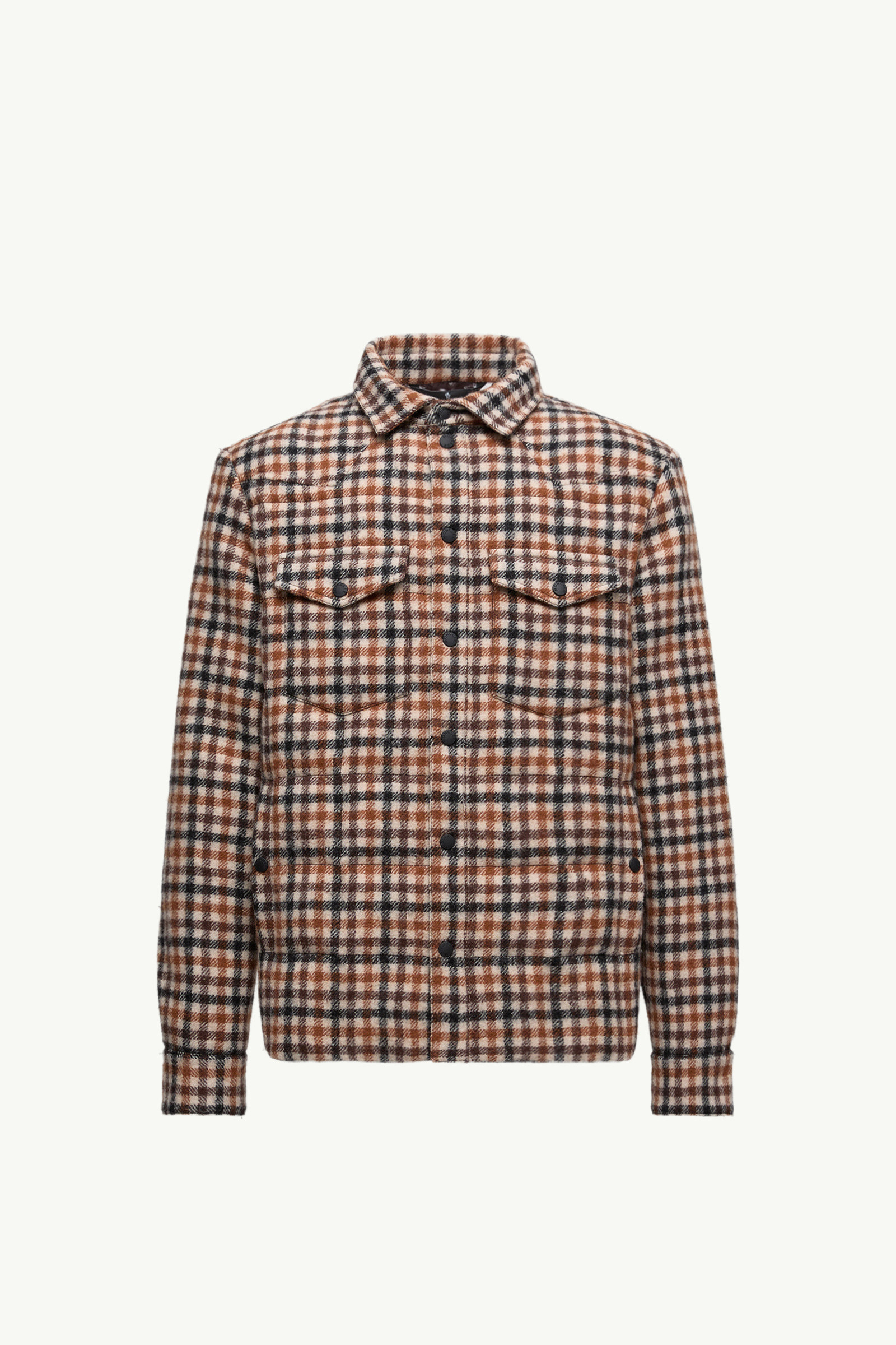 Gelt Wool Down Shirt Jacket - 1