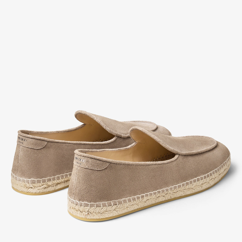 JIMMY CHOO Shenton Espadrille
Stone Velvet Suede Espadrilles outlook