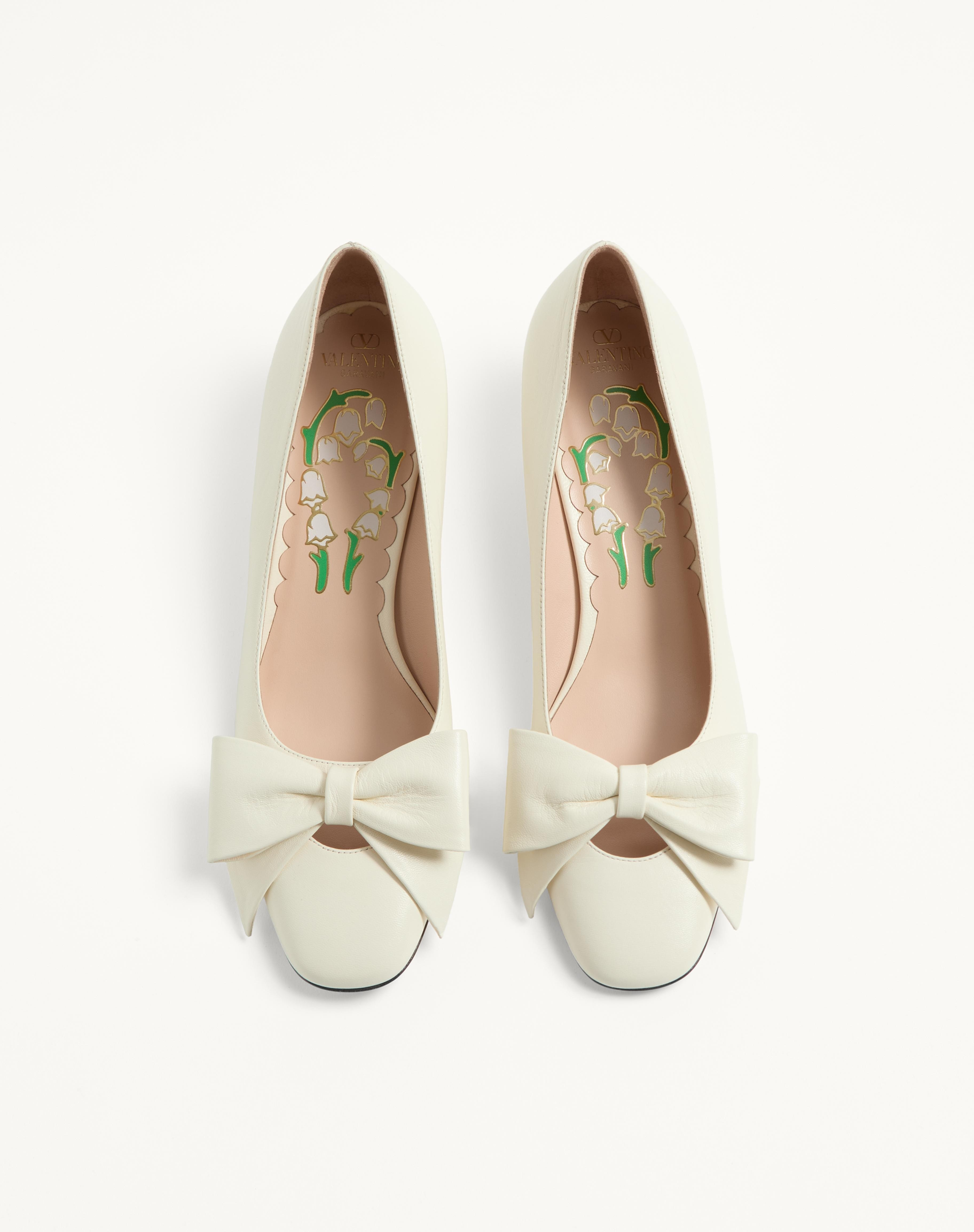 BOWOW PUMPS IN KIDSKIN 45MM - 5