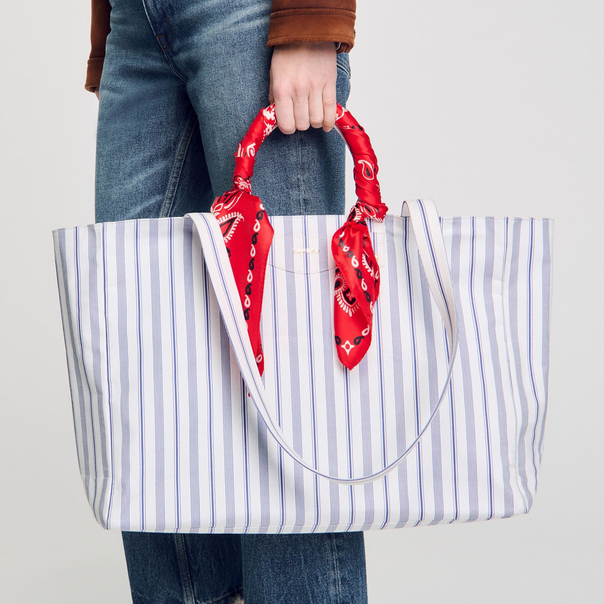 SILK BANDANA PRINT SCARF - 2