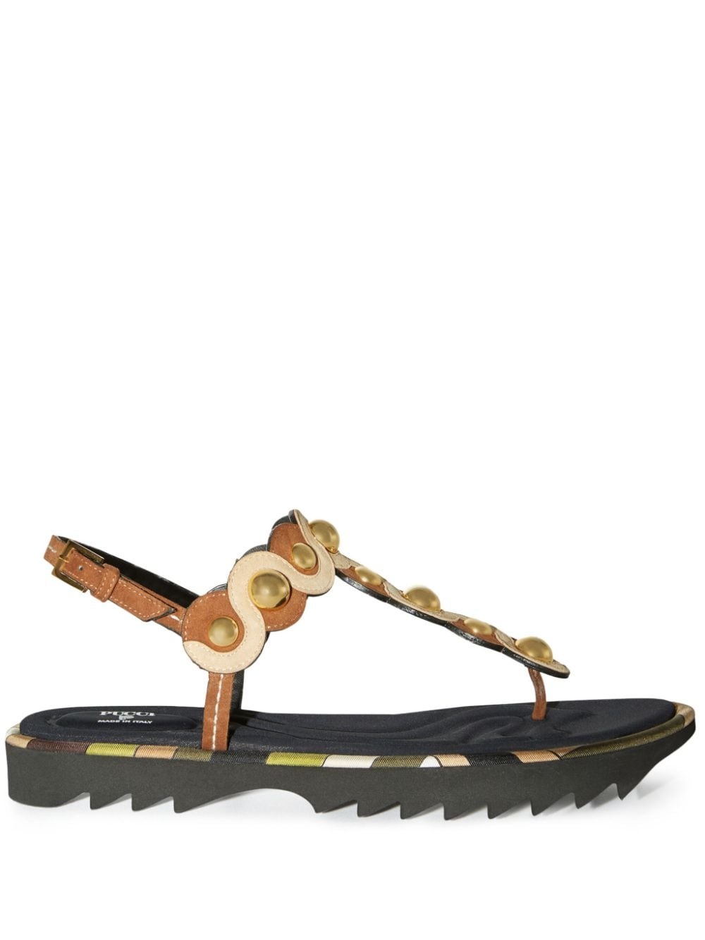 Onde leather sandals - 1