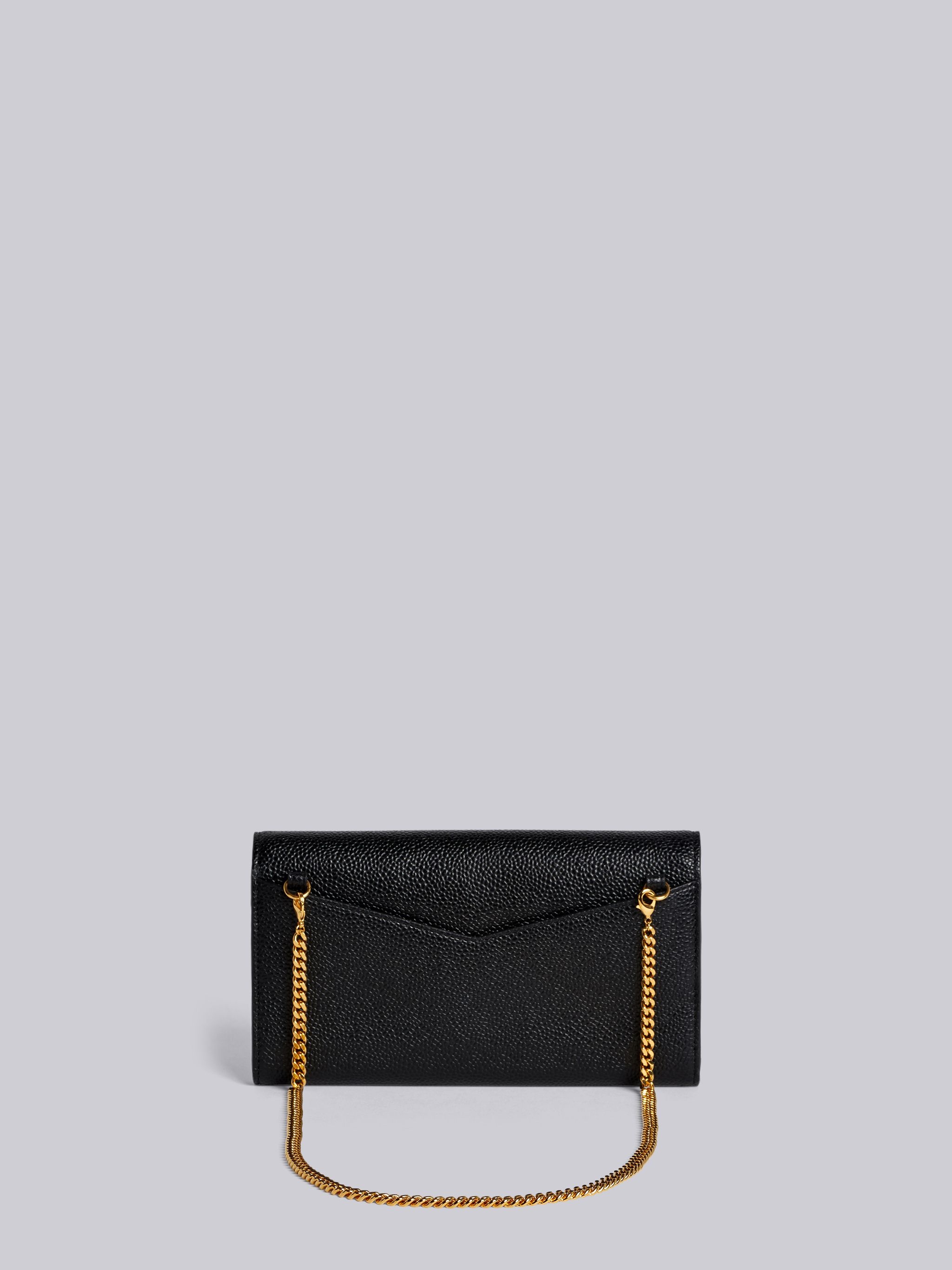 removable-chain pebbled envelope clutch - 4