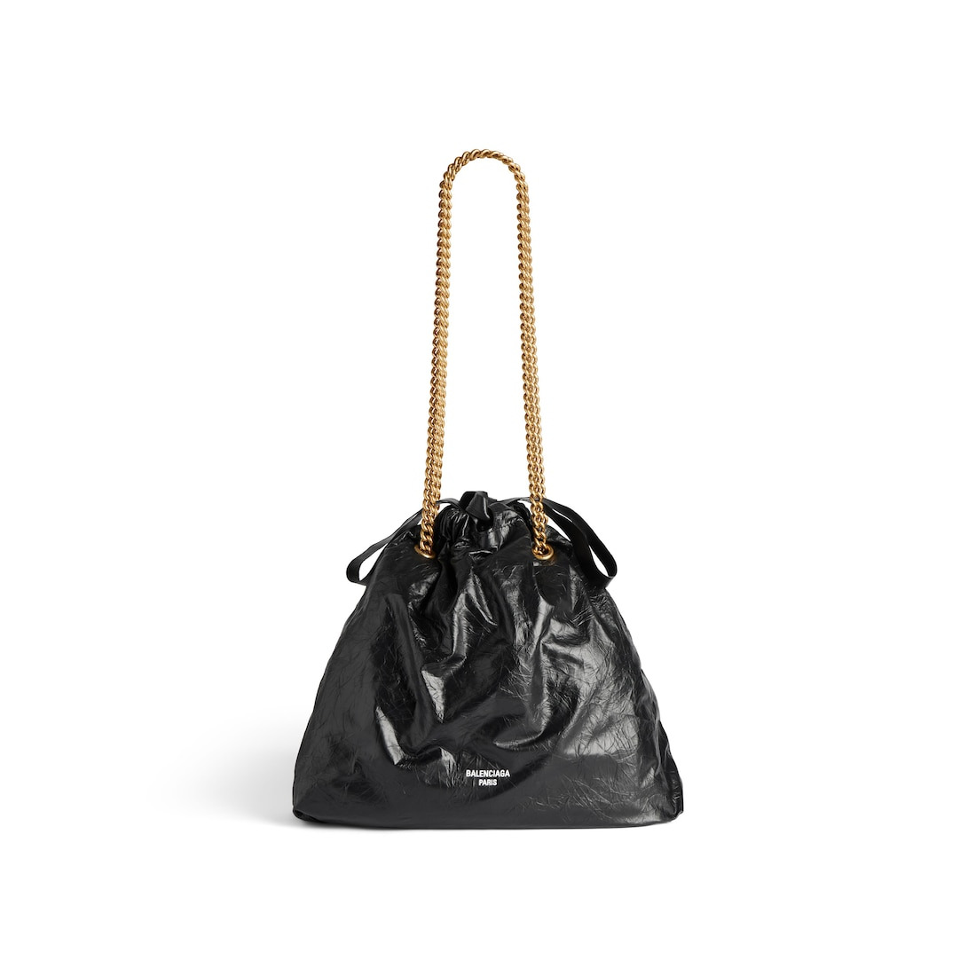 Women's Crush Medium Tote Bag in Black - 4