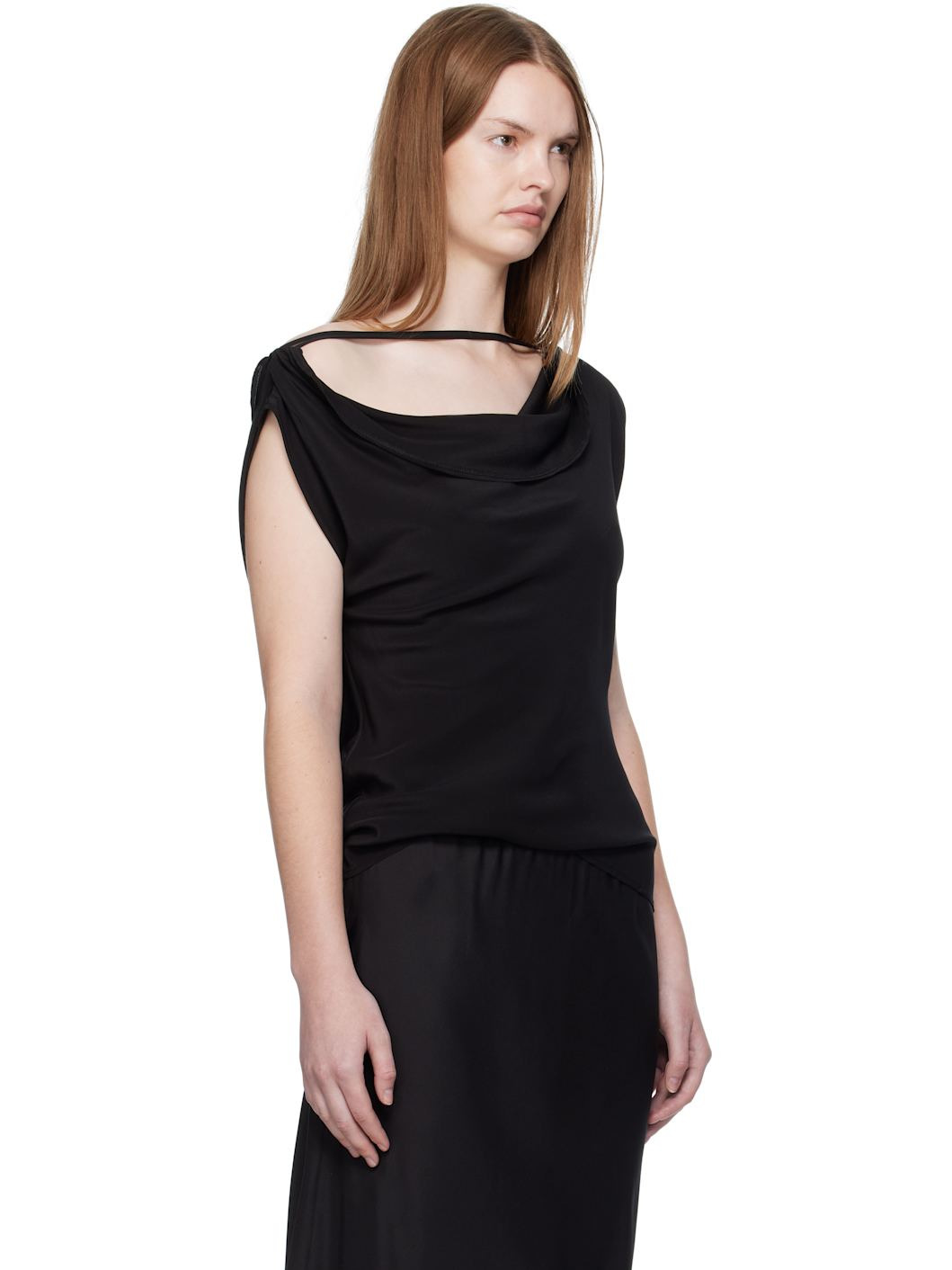 Black Elemental Christophe Top - 2