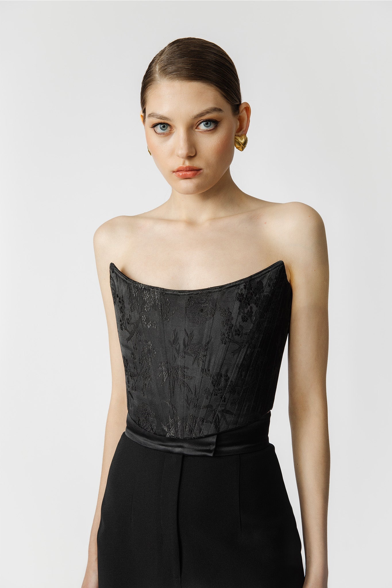 JOSIE JACQUARD TOP - 2