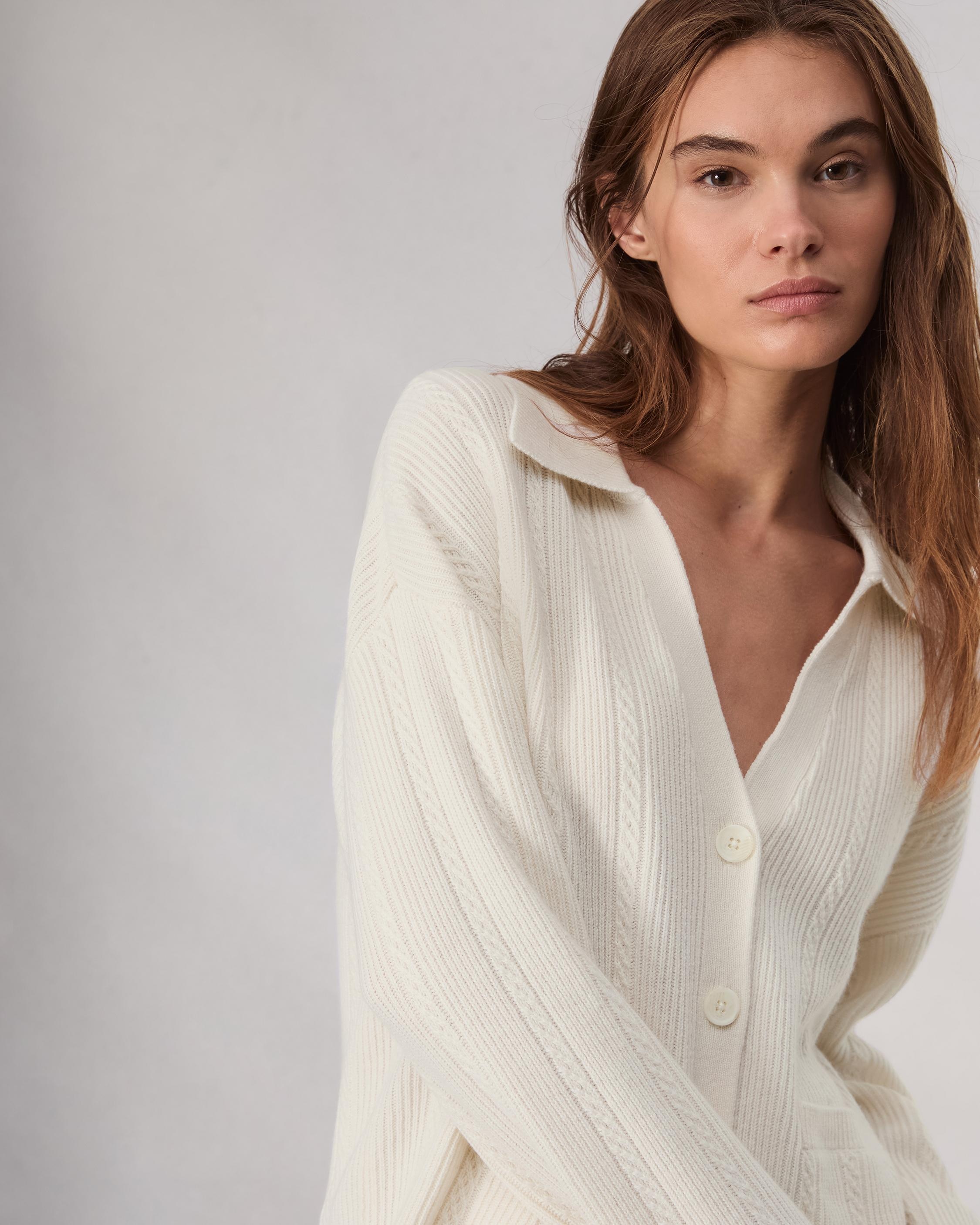 Maud Cashmere Cardigan - 6