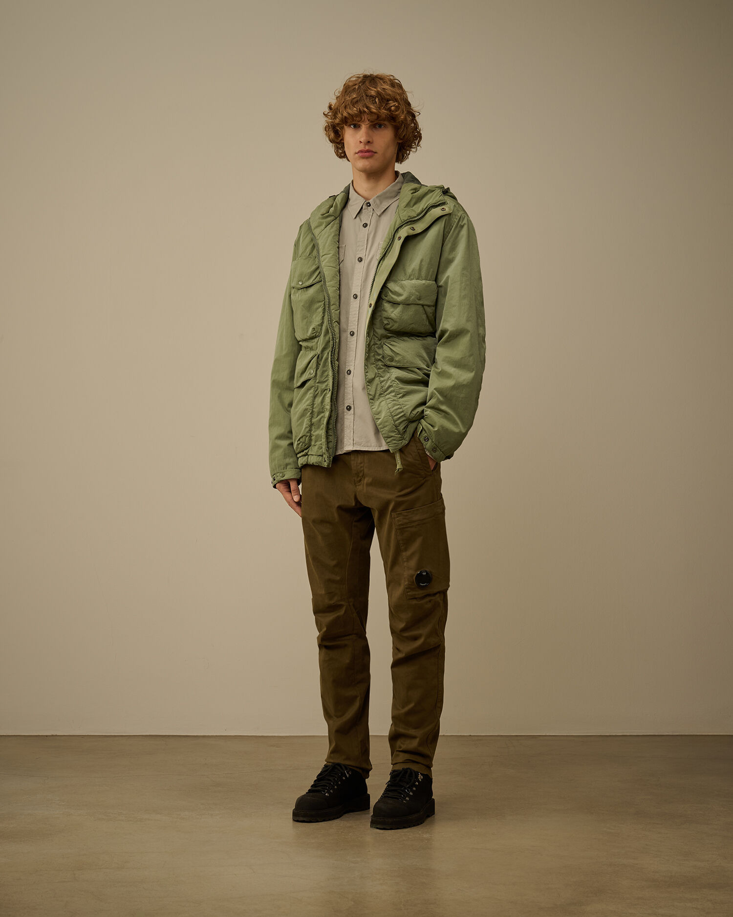 Organic Gabardine Longsleeve Button Shirt - 2