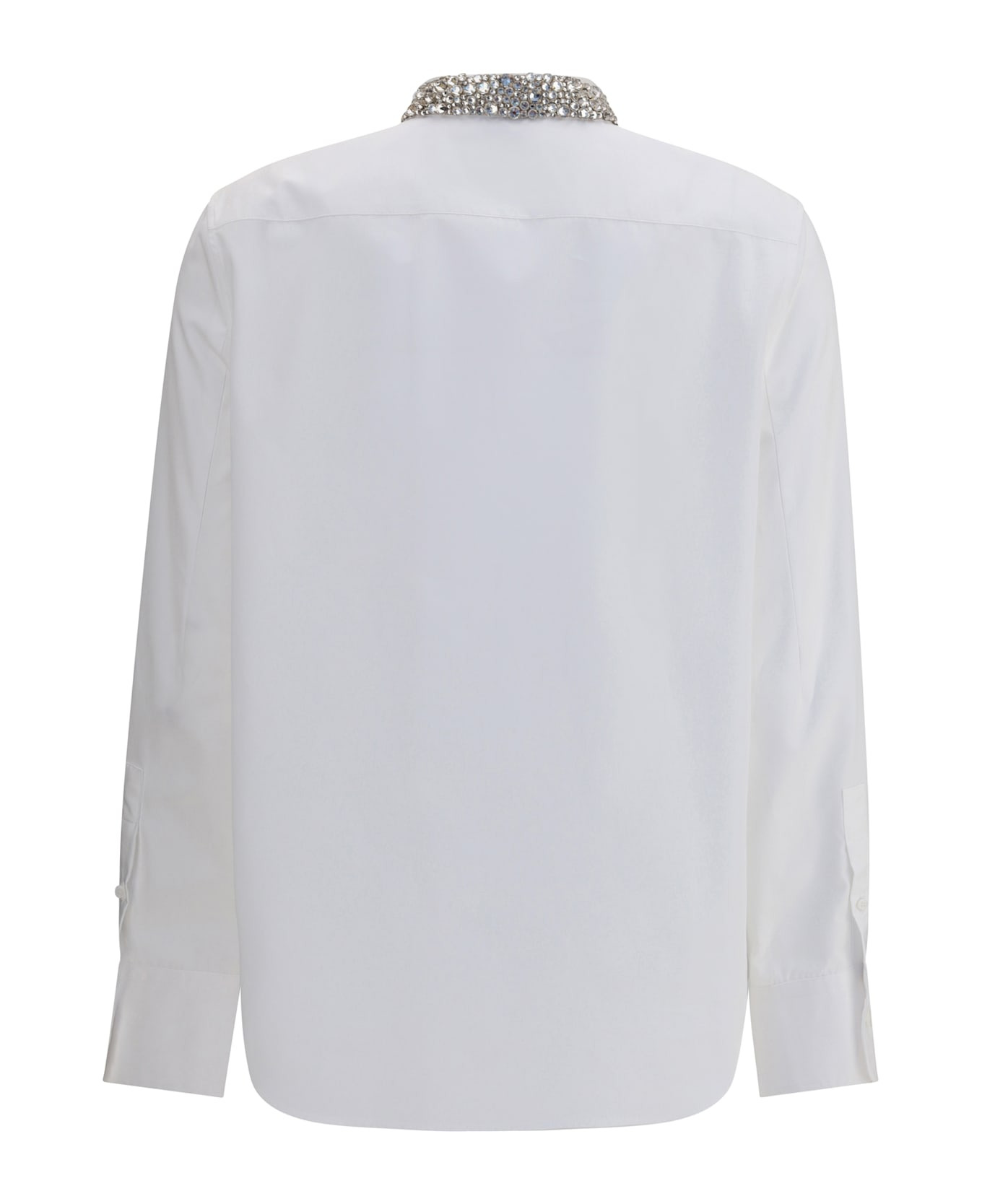 Shirt With Embellished Collar - 2