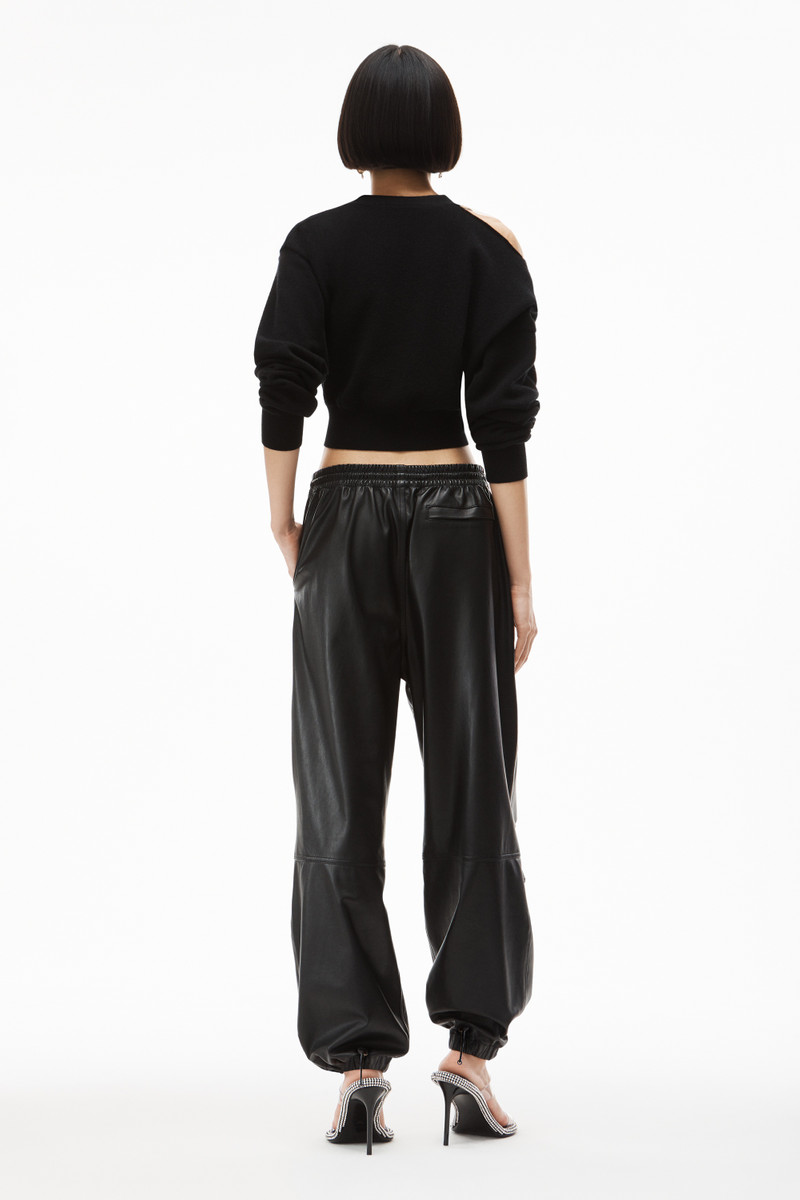 CARDIGAN IN ILLUSION TULLE WOOL CASHMERE 4