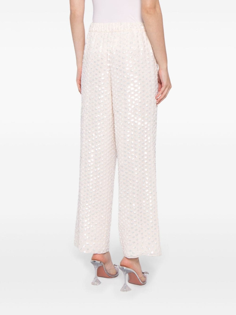 Raindrop sequin trousers 4