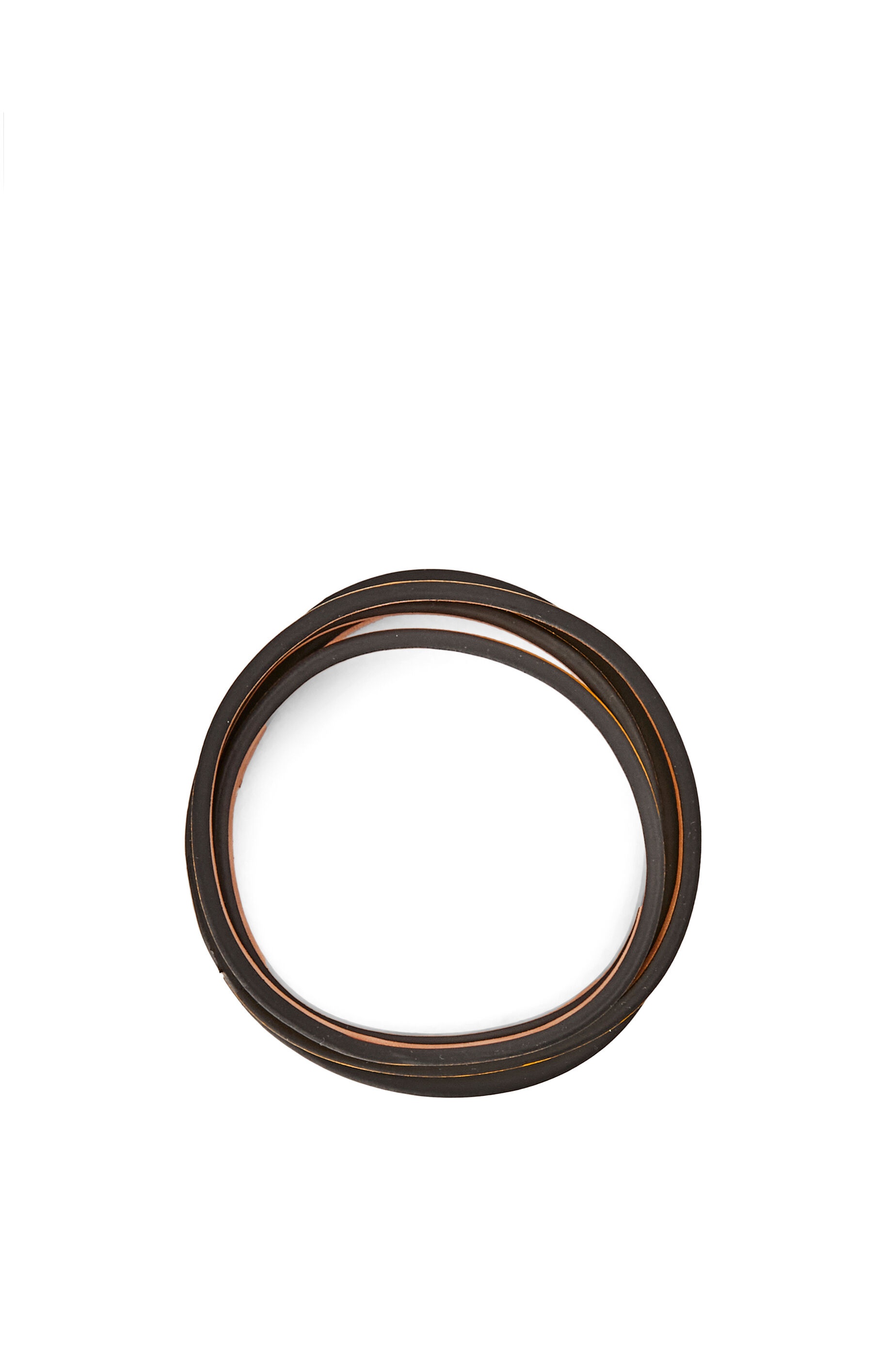 Double bangle set in classic calfskin - 3
