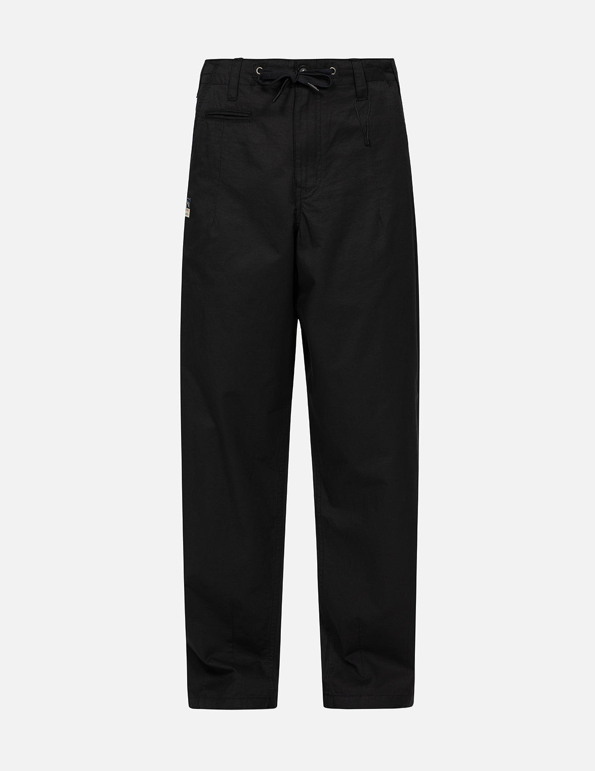 SEAGULL EMBROIDERY BAGGY PANTS - 2
