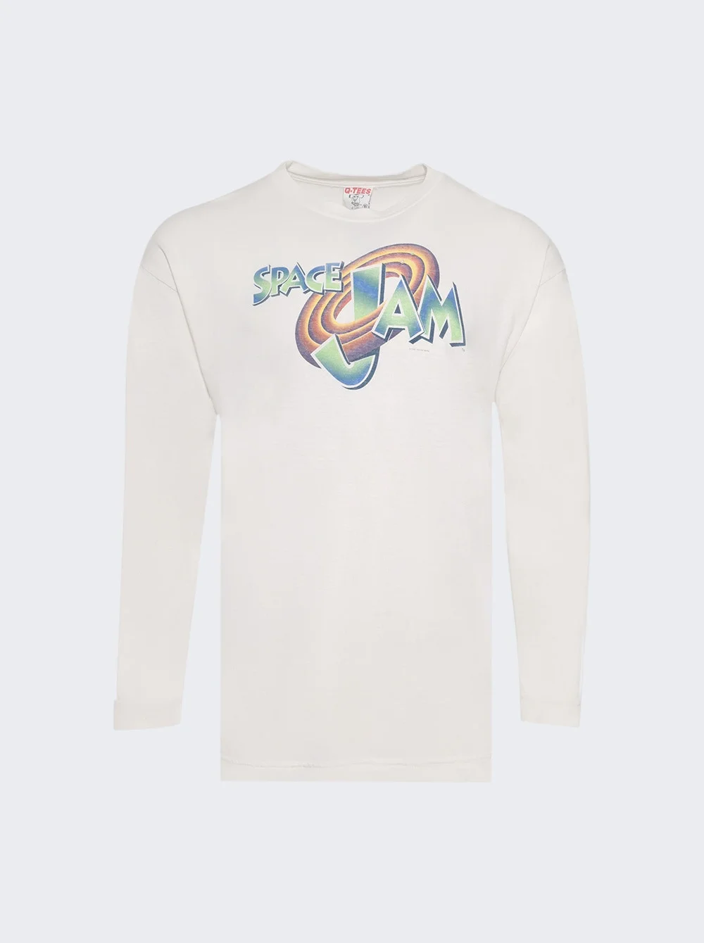 Space Jam Vintage Long Sleeve Tee White - 1