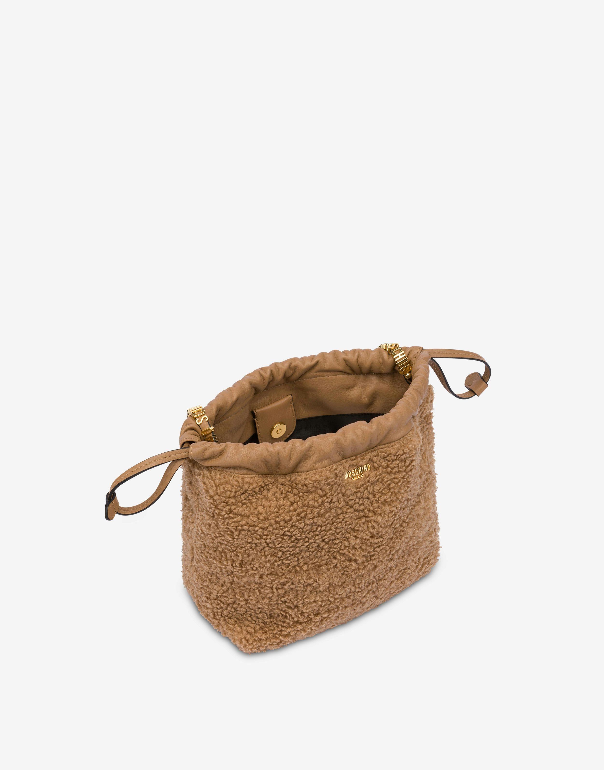 MINI LETTERING BUCKET BAG - 3