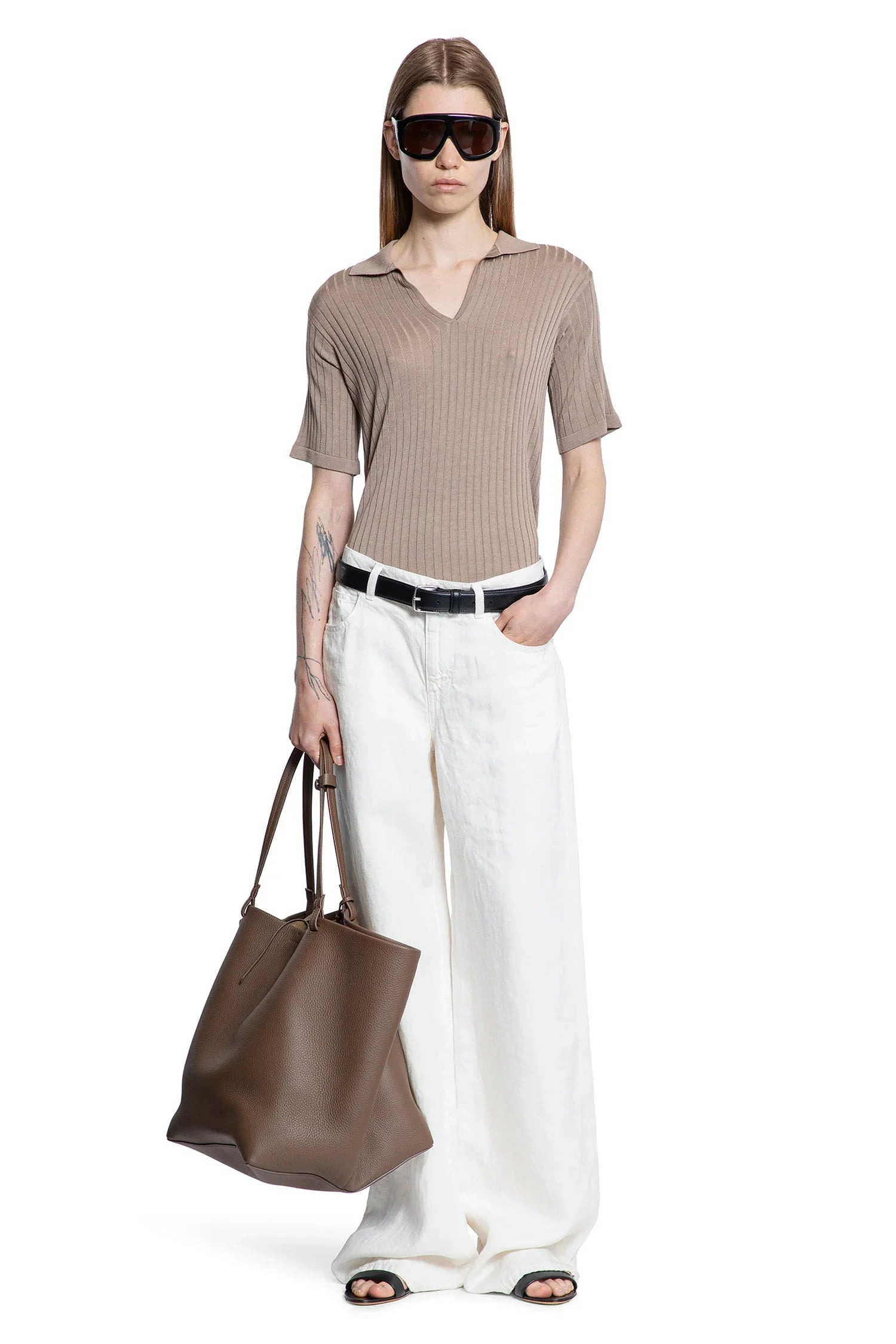 Kaiomi-Polo-Top-In-Silk-And-Viscose - 4