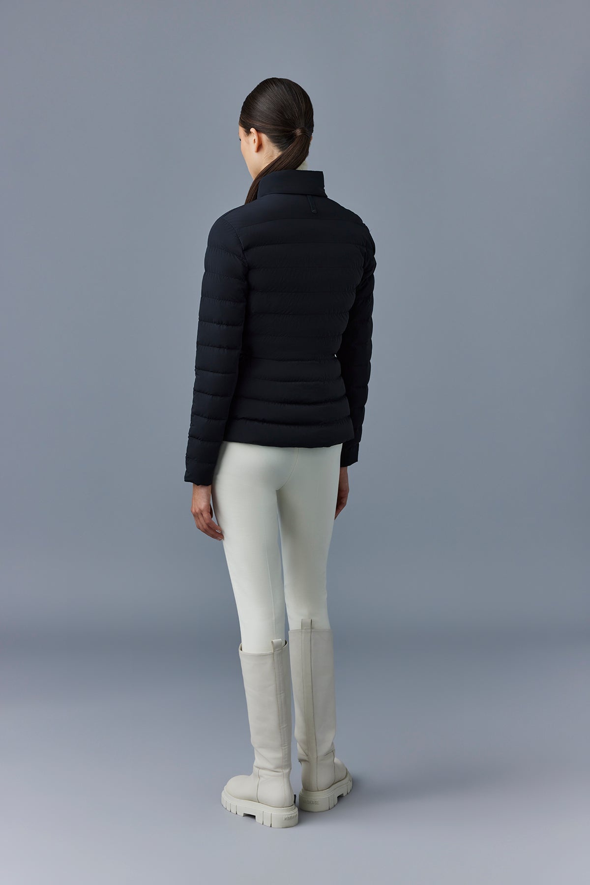 JACEY-CITY Light down jacket with stand collar - 4