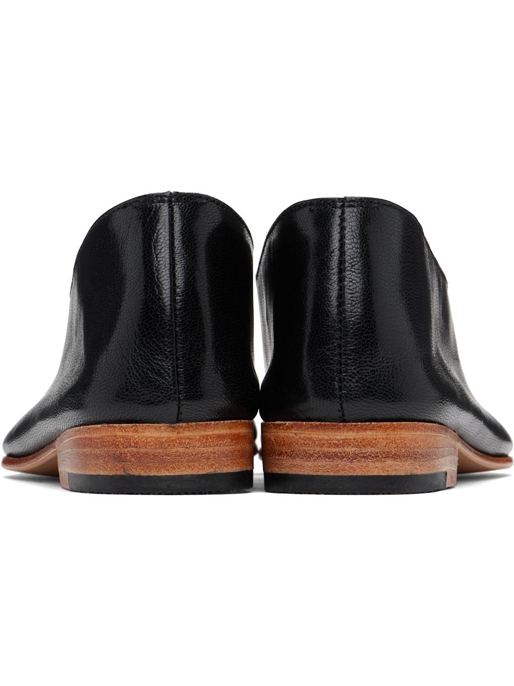 Black Glove Ballerina Flats - 2
