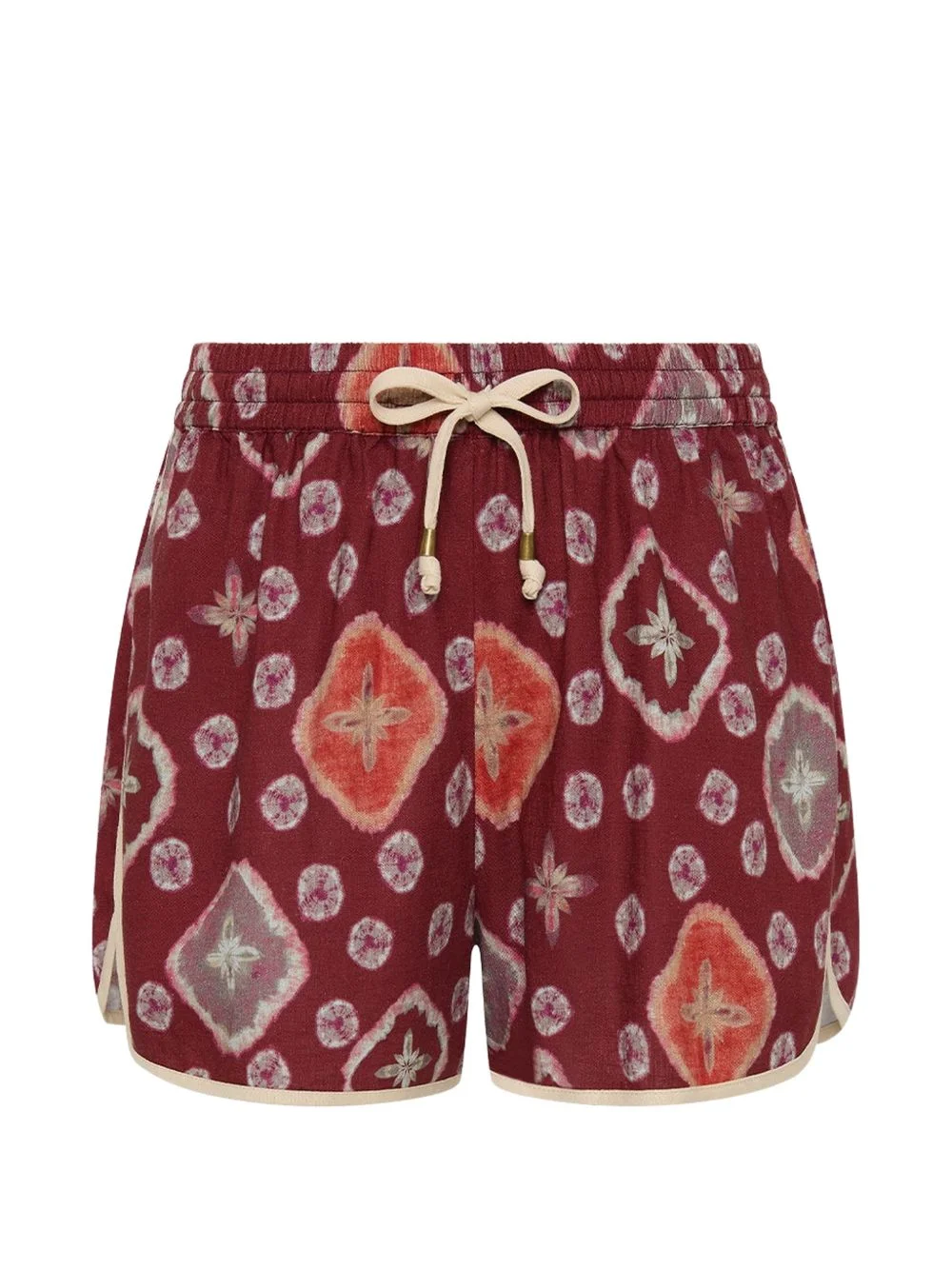 Miri Klio patterned drawstring shorts - 1